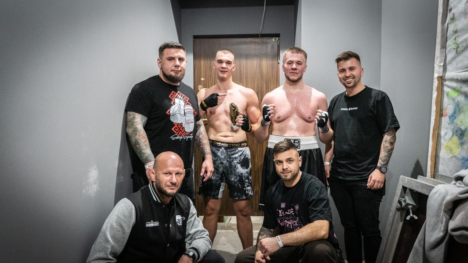 Zdjęcie w galerii na portalu naszraciborz.pl: Mocne zwycięstwa Łamatora Racibórz na gali Next Level Fight w Gliwicach wiadomości z regionu