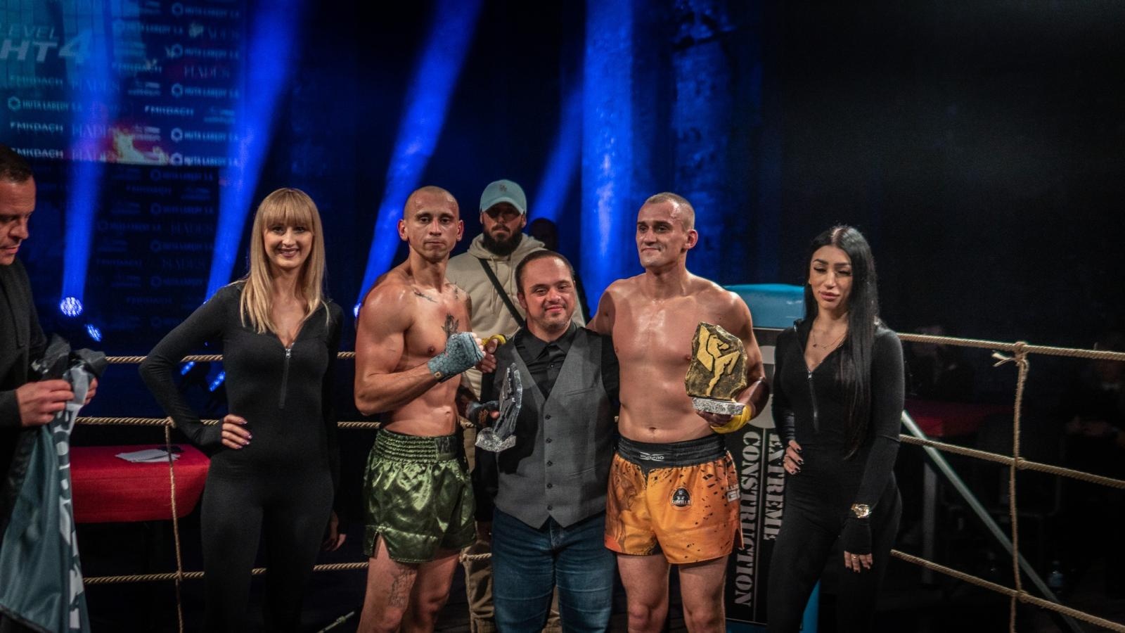 Zdjęcie w galerii na portalu naszraciborz.pl: Mocne zwycięstwa Łamatora Racibórz na gali Next Level Fight w Gliwicach wiadomości z regionu