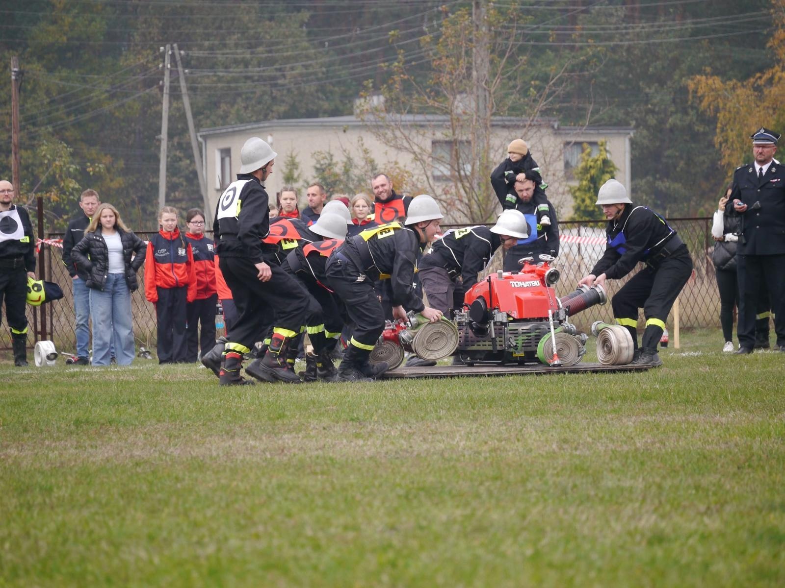 Zdjęcie w galerii na portalu naszraciborz.pl: Strażacy ochotnicy z gminy Nędza rywalizowali w Górkach Śląskich [FOTO] wiadomości z regionu