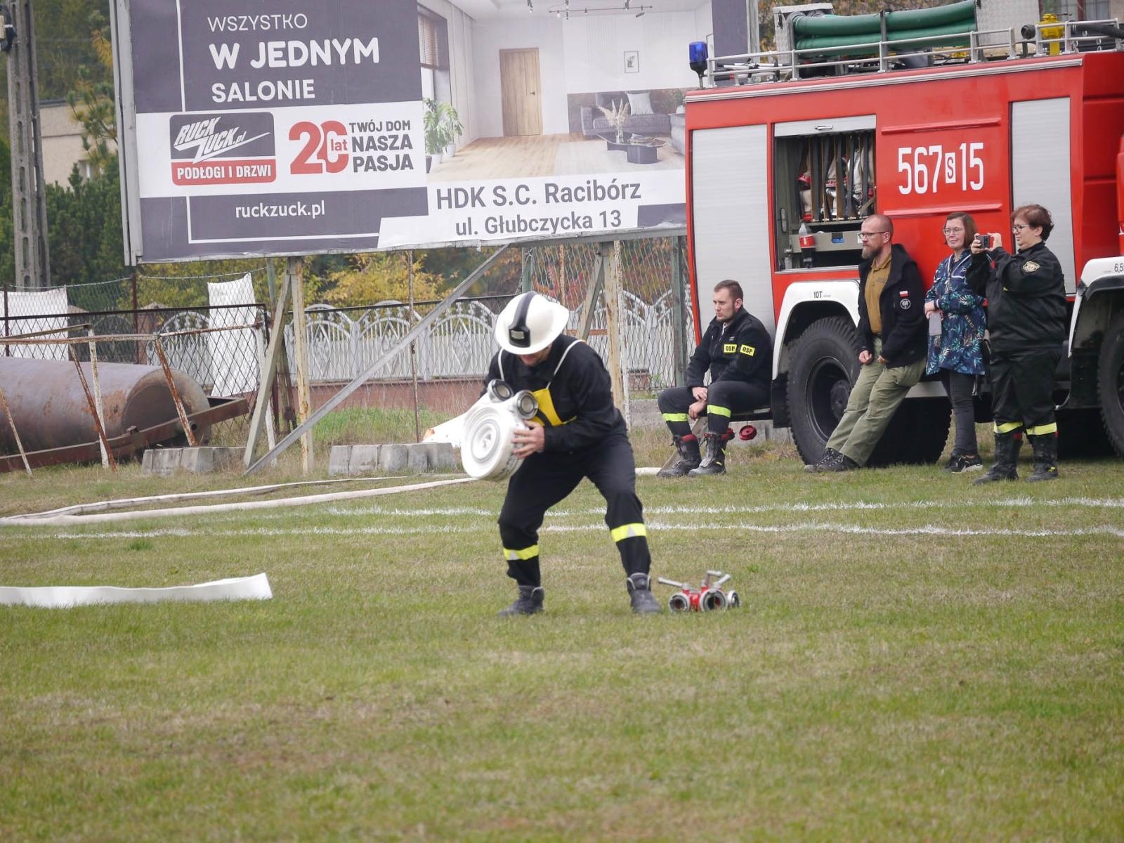 Zdjęcie w galerii na portalu naszraciborz.pl: Strażacy ochotnicy z gminy Nędza rywalizowali w Górkach Śląskich [FOTO] wiadomości z regionu