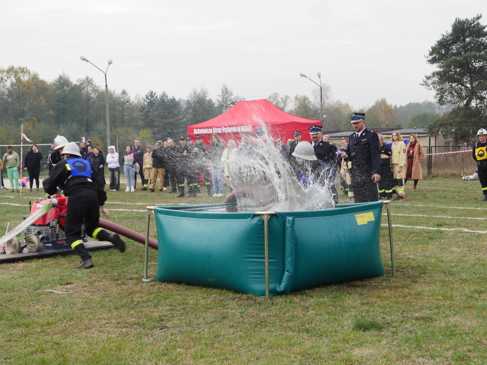 Zdjęcie w galerii na portalu naszraciborz.pl: Strażacy ochotnicy z gminy Nędza rywalizowali w Górkach Śląskich [FOTO] wiadomości z regionu