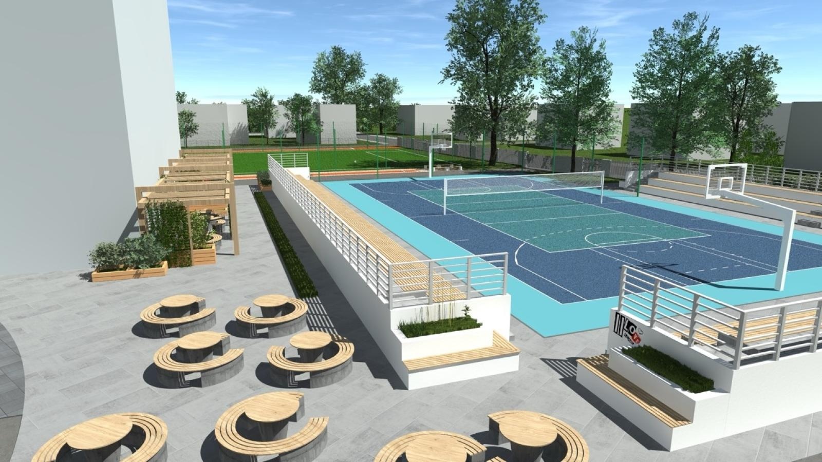 Zdjęcie w galerii na portalu naszraciborz.pl: Podpisano umowę na budowę bazy sportowej dla II LO wiadomości z regionu