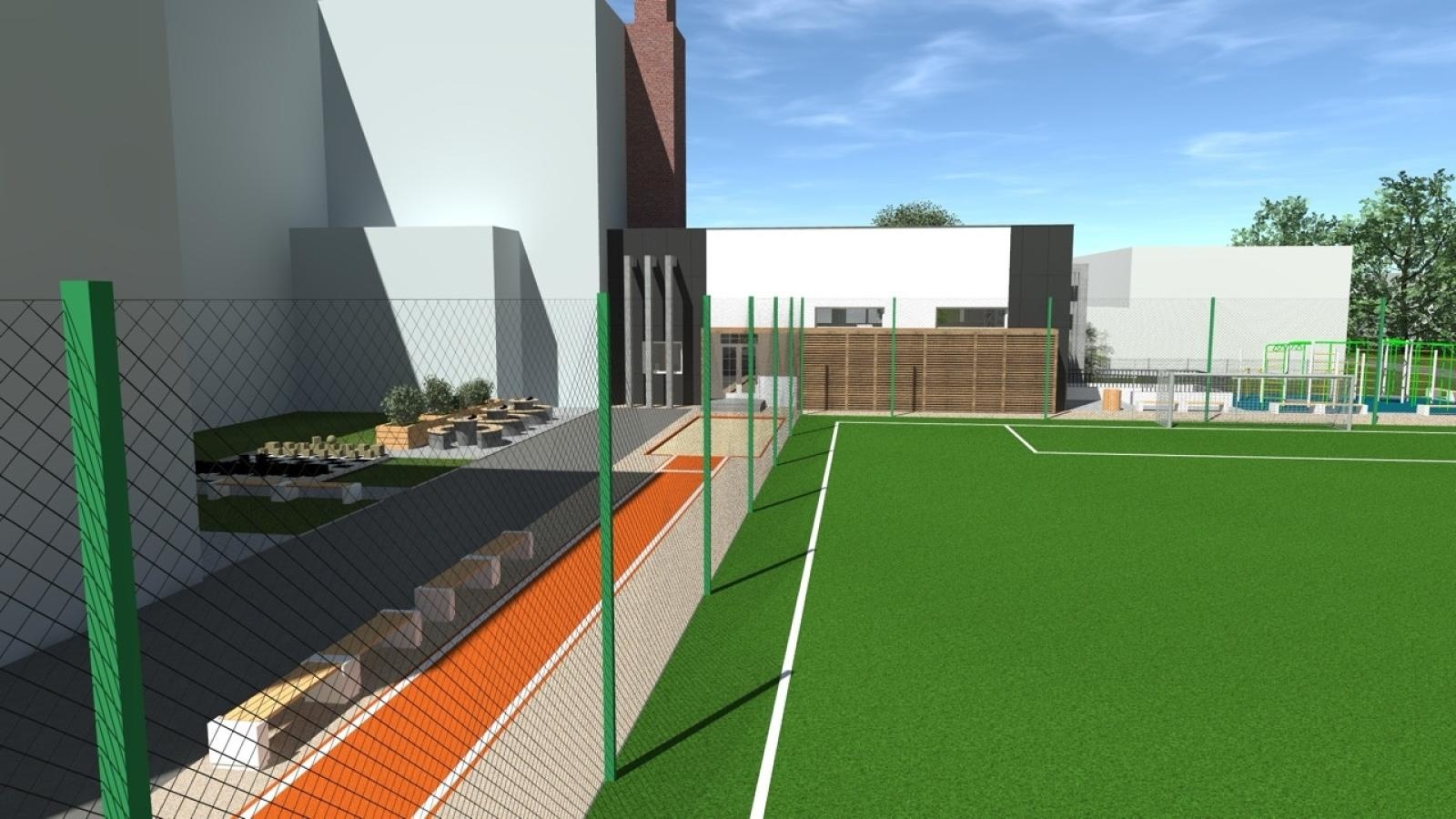 Zdjęcie w galerii na portalu naszraciborz.pl: Podpisano umowę na budowę bazy sportowej dla II LO wiadomości z regionu