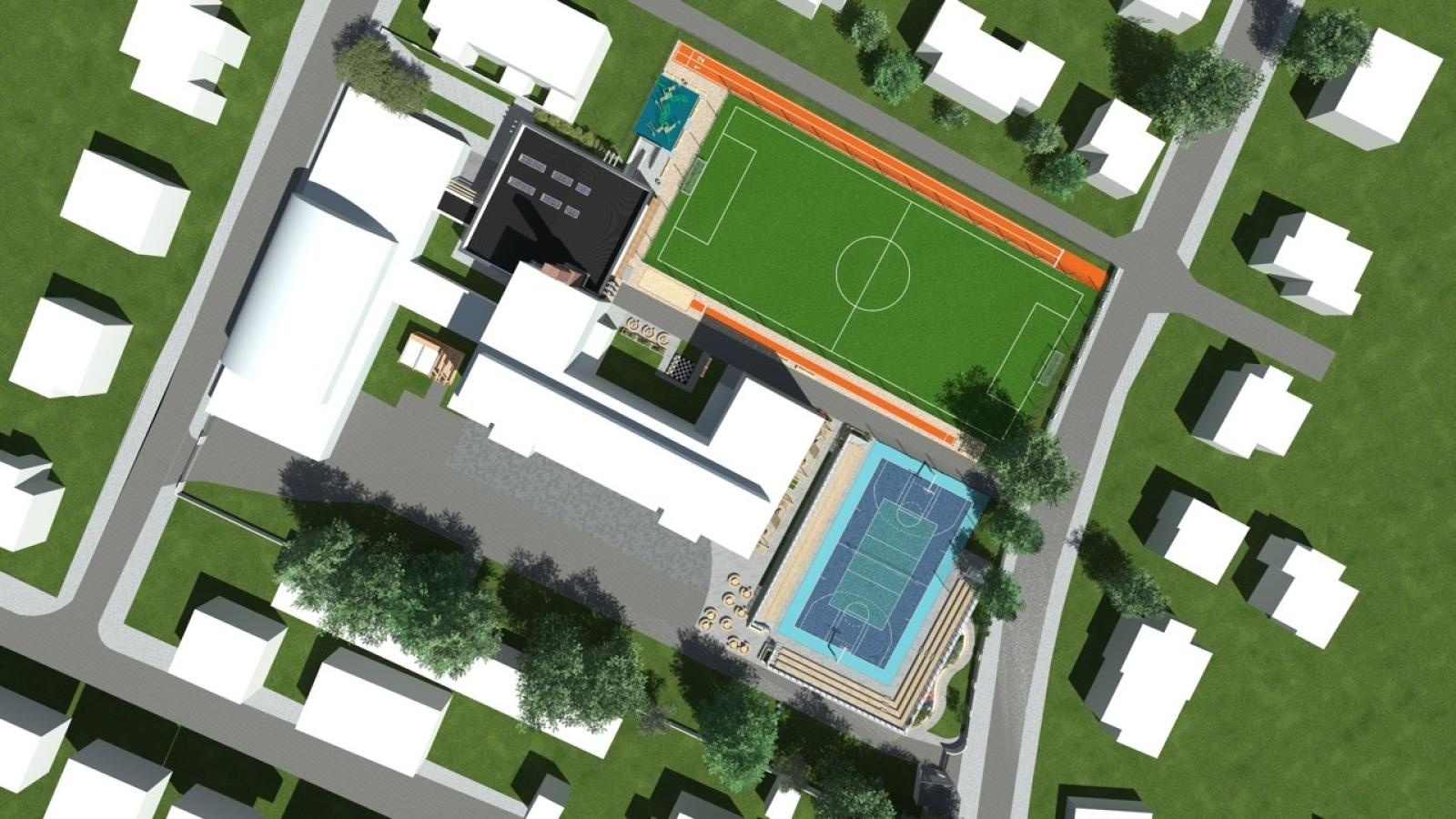 Zdjęcie w galerii na portalu naszraciborz.pl: Podpisano umowę na budowę bazy sportowej dla II LO wiadomości z regionu