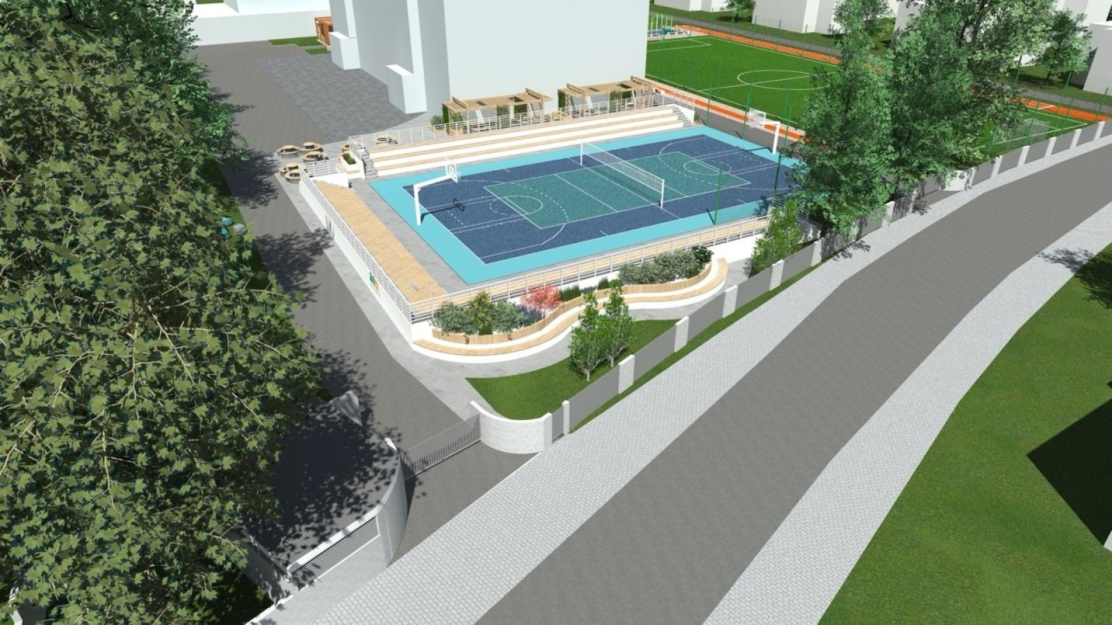 Zdjęcie w galerii na portalu naszraciborz.pl: Podpisano umowę na budowę bazy sportowej dla II LO wiadomości z regionu