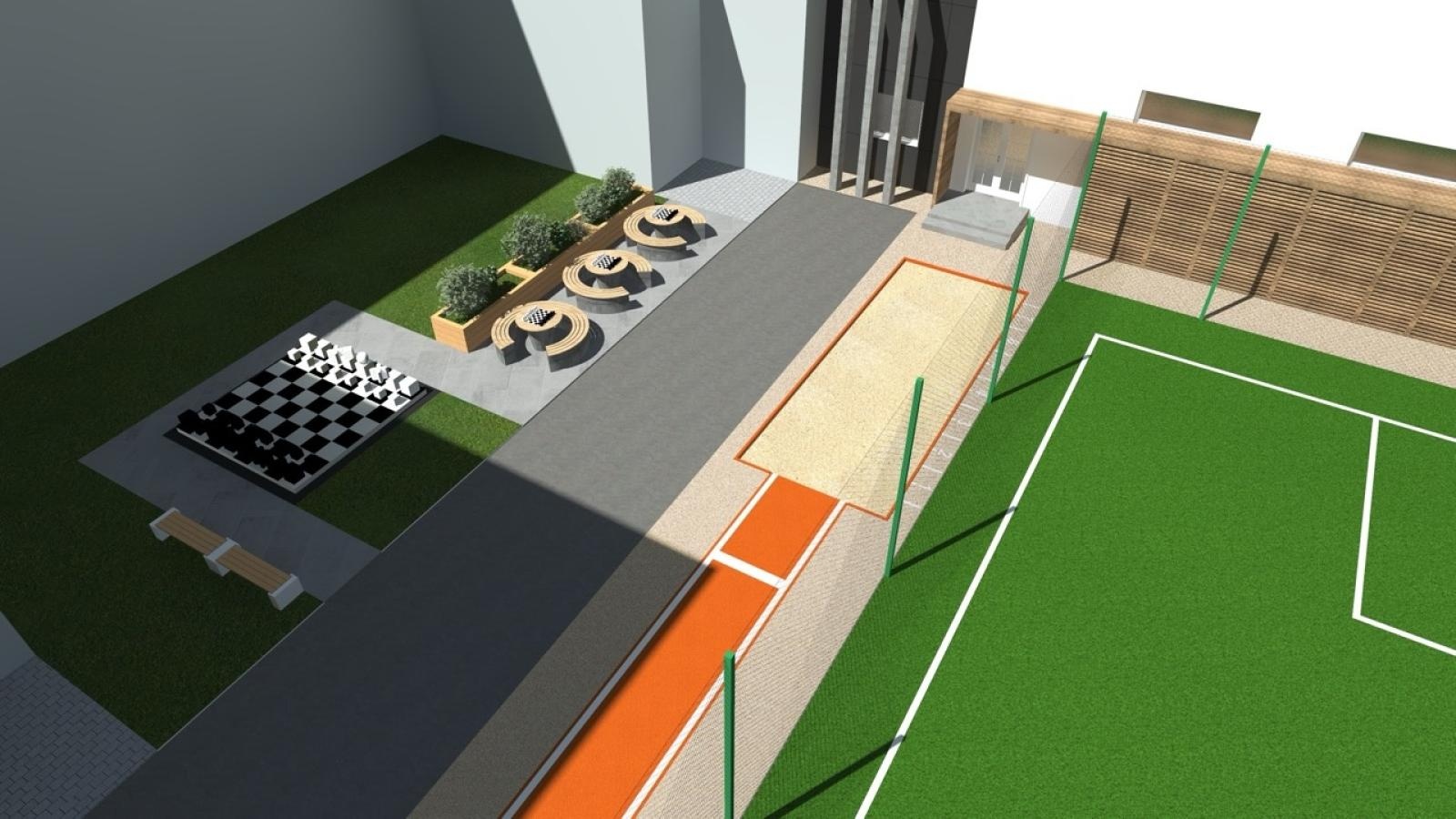 Zdjęcie w galerii na portalu naszraciborz.pl: Podpisano umowę na budowę bazy sportowej dla II LO wiadomości z regionu