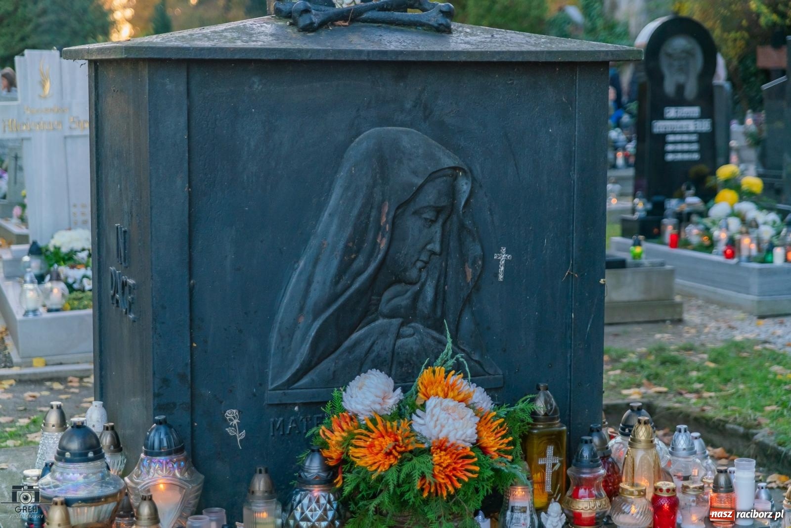 Zdjęcie w galerii na portalu naszraciborz.pl: Nieszpory i procesja na cmentarzu Jeruzalem [FOTO i WIDEO] wiadomości z regionu