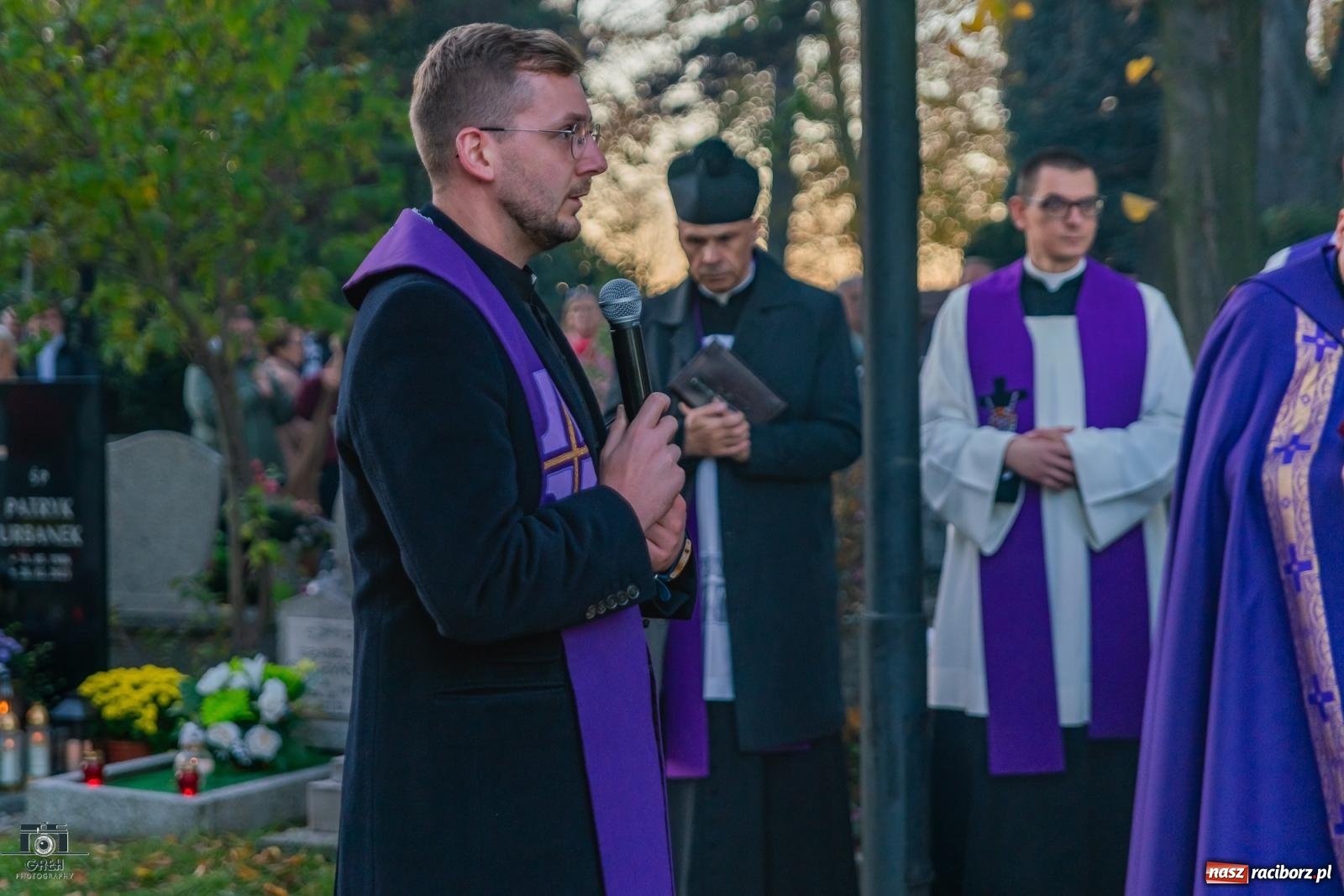 Zdjęcie w galerii na portalu naszraciborz.pl: Nieszpory i procesja na cmentarzu Jeruzalem [FOTO i WIDEO] wiadomości z regionu