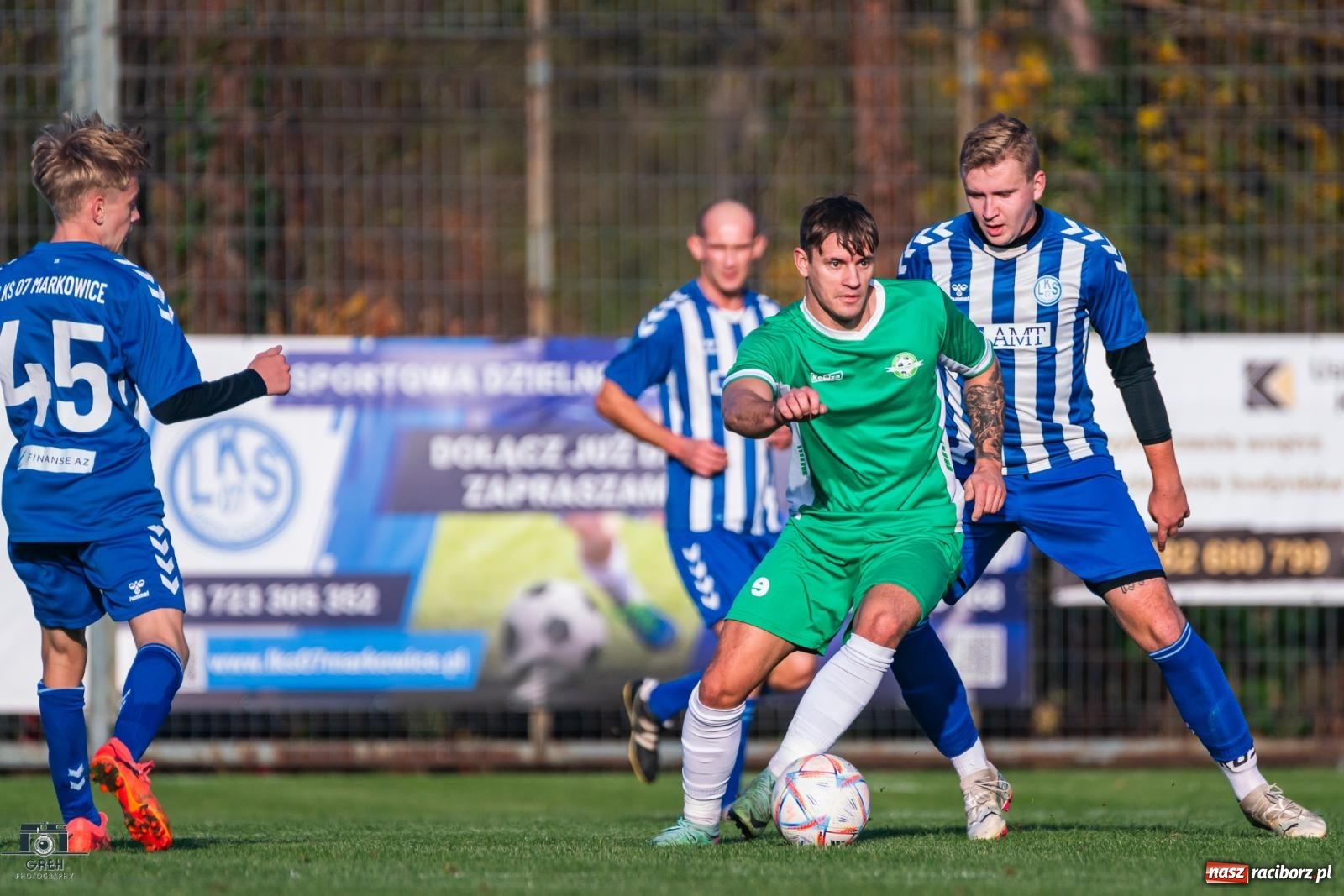 Zdjęcie w galerii na portalu naszraciborz.pl: Gole w końcówce tajną bronią Markowic [FOTO] wiadomości z regionu