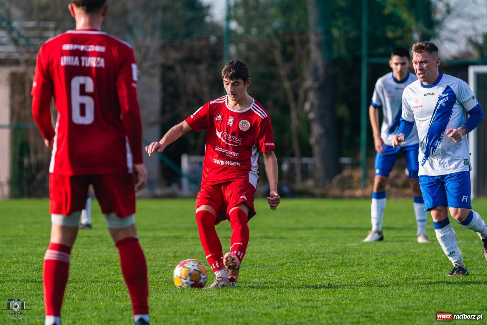 Zdjęcie w galerii na portalu naszraciborz.pl: Starcie imienniczek w klasie okręgowej. Górą Turza Śląska [FOTO] wiadomości z regionu