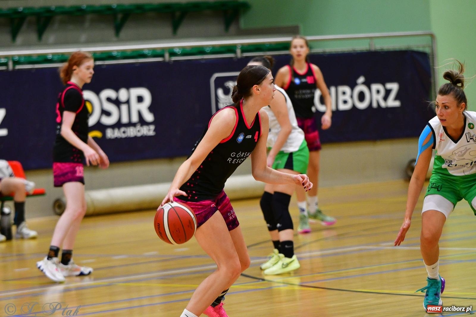 Zdjęcie w galerii na portalu naszraciborz.pl: Koszykówka. Cenna wygrana RKK AZS Racibórz [FOTO] wiadomości z regionu