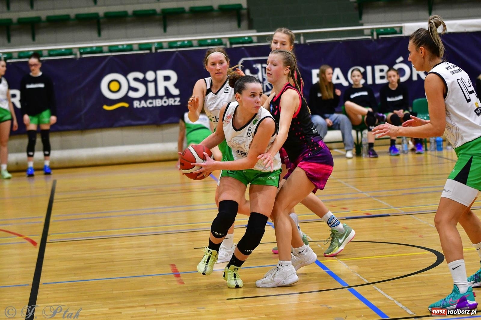 Zdjęcie w galerii na portalu naszraciborz.pl: Koszykówka. Cenna wygrana RKK AZS Racibórz [FOTO] wiadomości z regionu