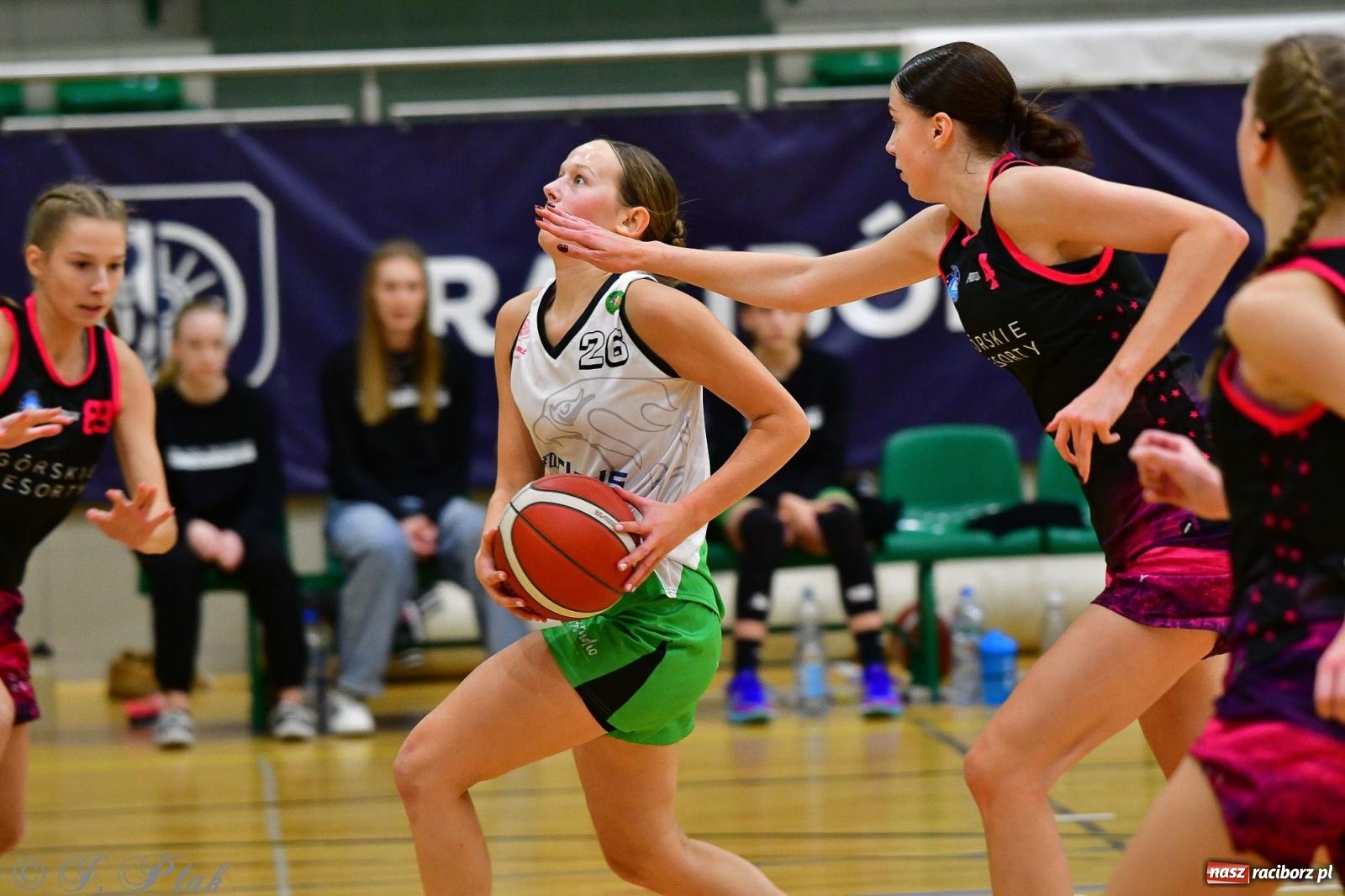 Zdjęcie w galerii na portalu naszraciborz.pl: Koszykówka. Cenna wygrana RKK AZS Racibórz [FOTO] wiadomości z regionu
