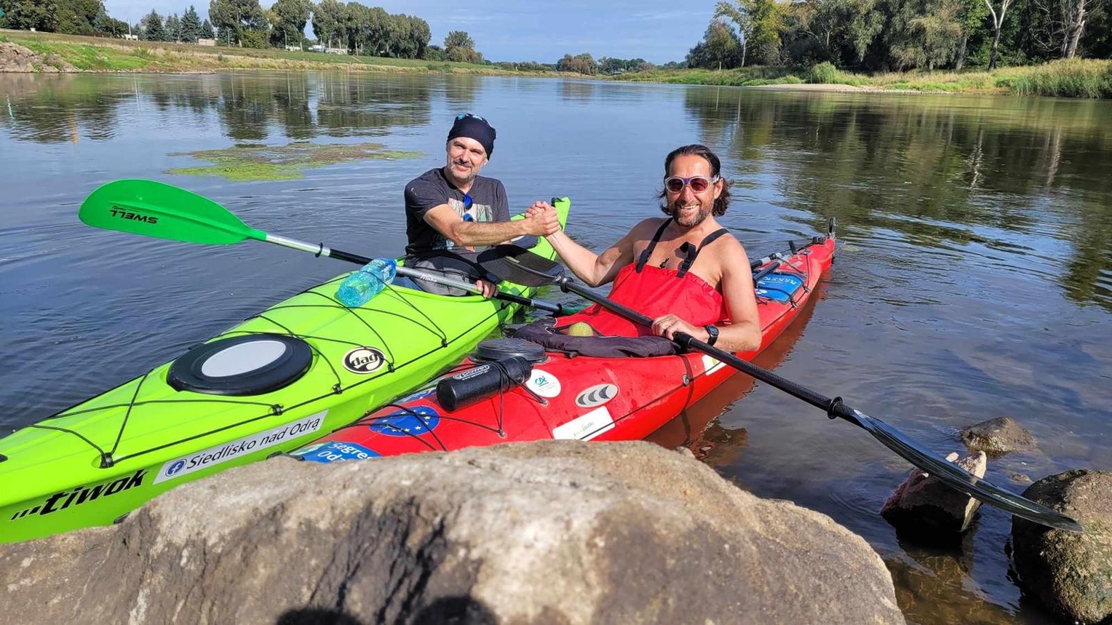 Zdjęcie w galerii na portalu naszraciborz.pl: Akcja ODROdzenie wiadomości z regionu