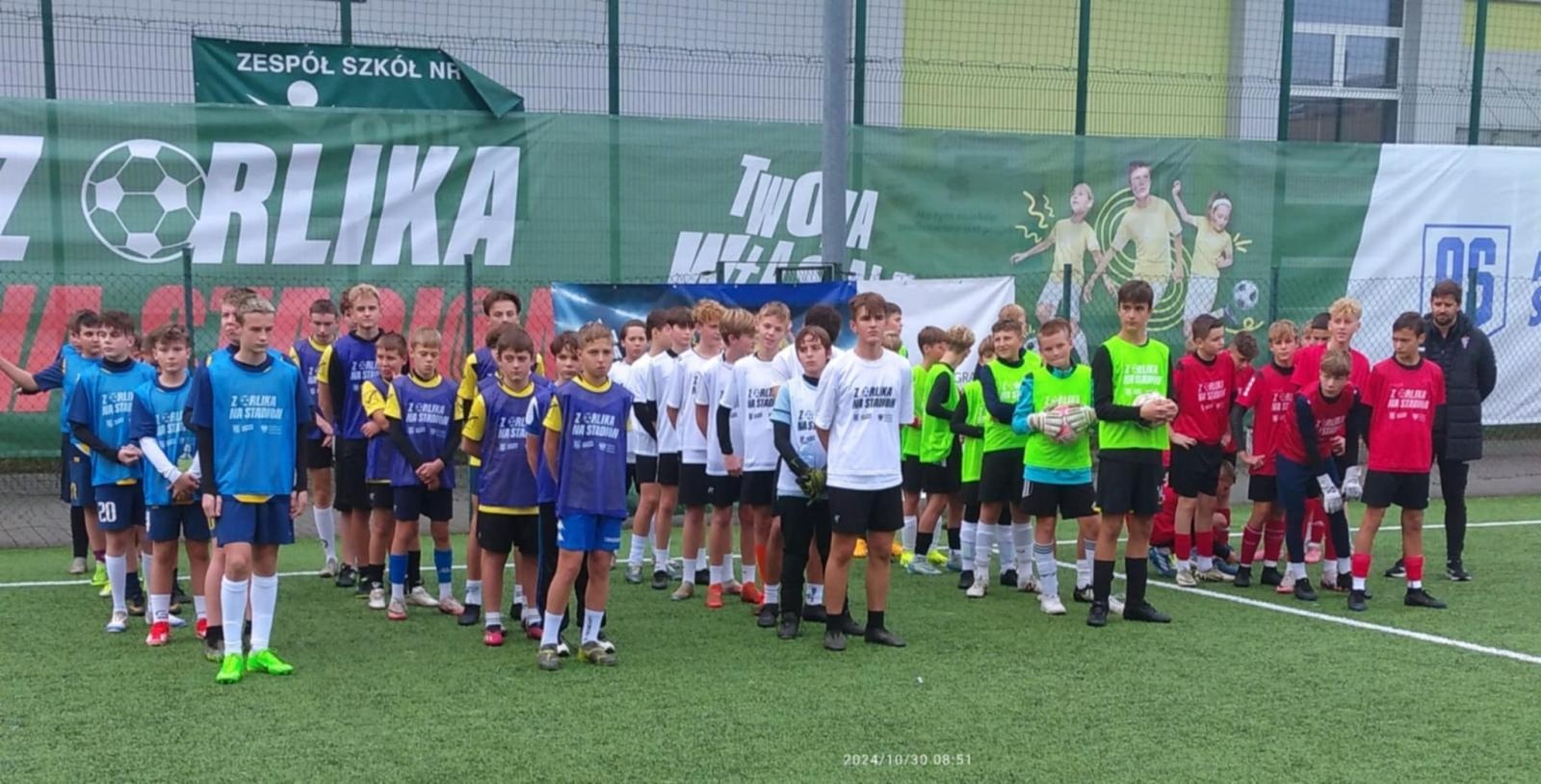 Zdjęcie w galerii na portalu naszraciborz.pl: Z Orlika na Stadion 2024 - Finał wojewódzki w kategorii chłopców U-14 wiadomości z regionu