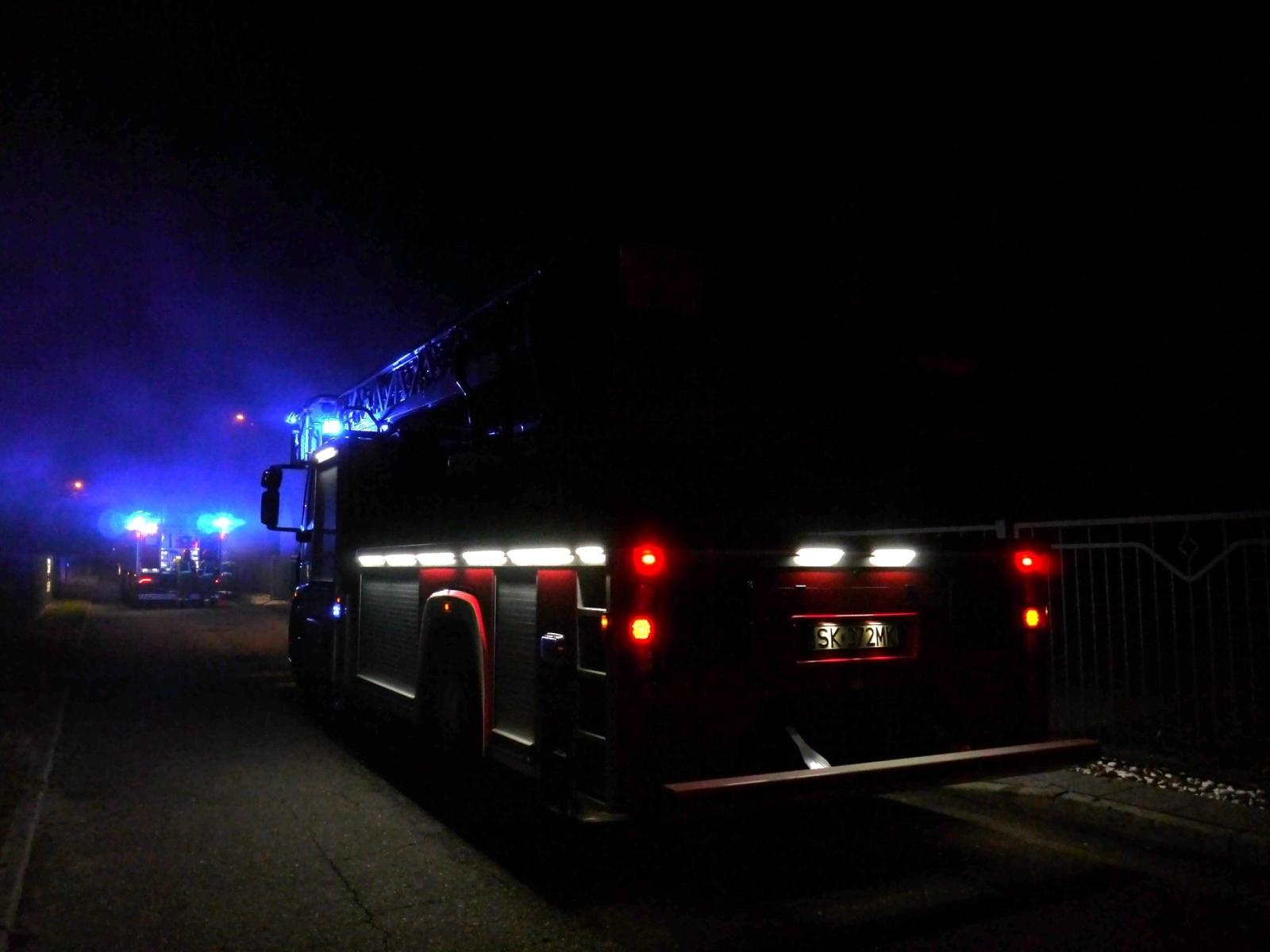 Zdjęcie w galerii na portalu naszraciborz.pl: Pożar sadzy w kominie w Nędzy wiadomości z regionu