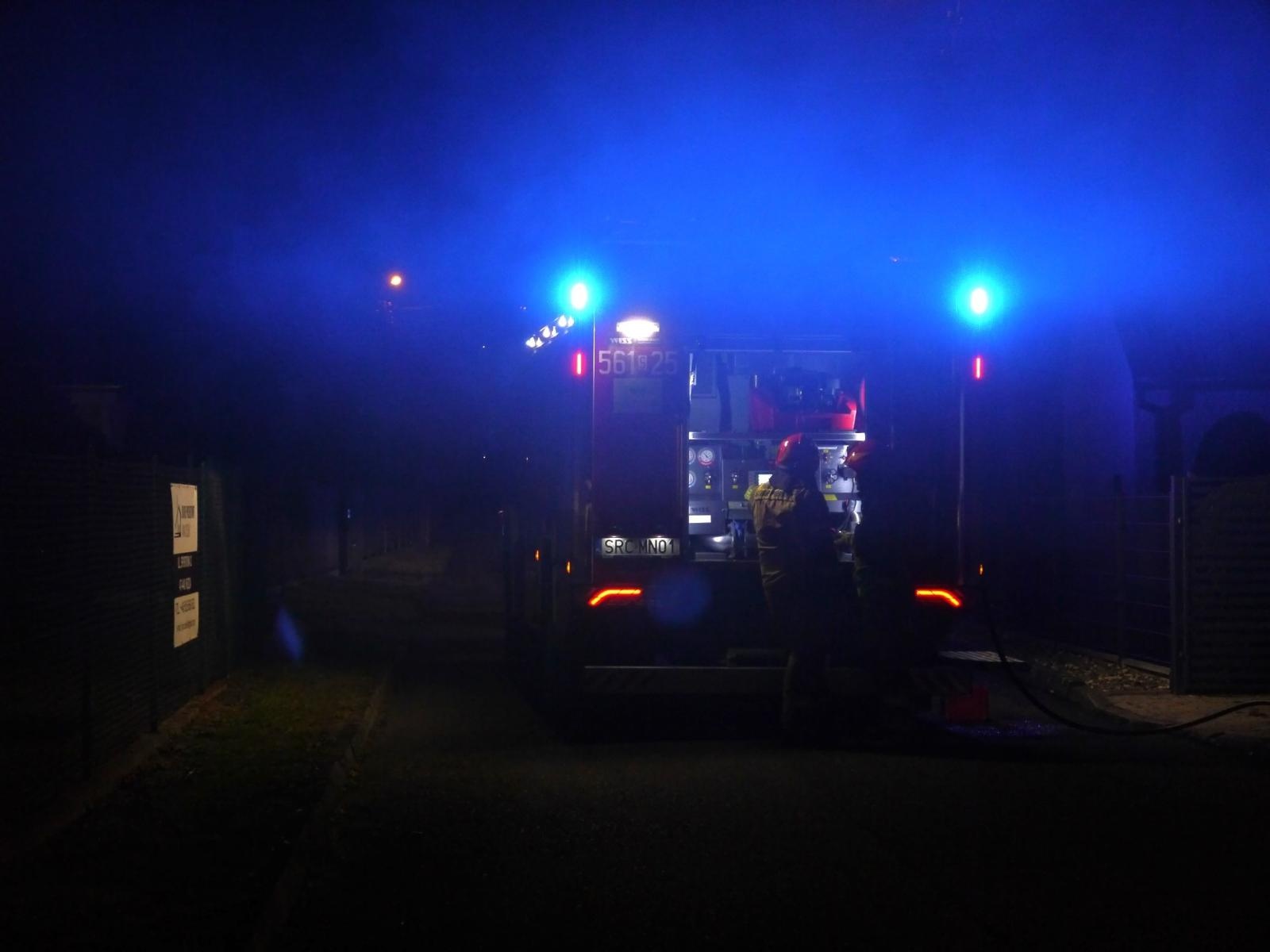 Zdjęcie w galerii na portalu naszraciborz.pl: Pożar sadzy w kominie w Nędzy wiadomości z regionu