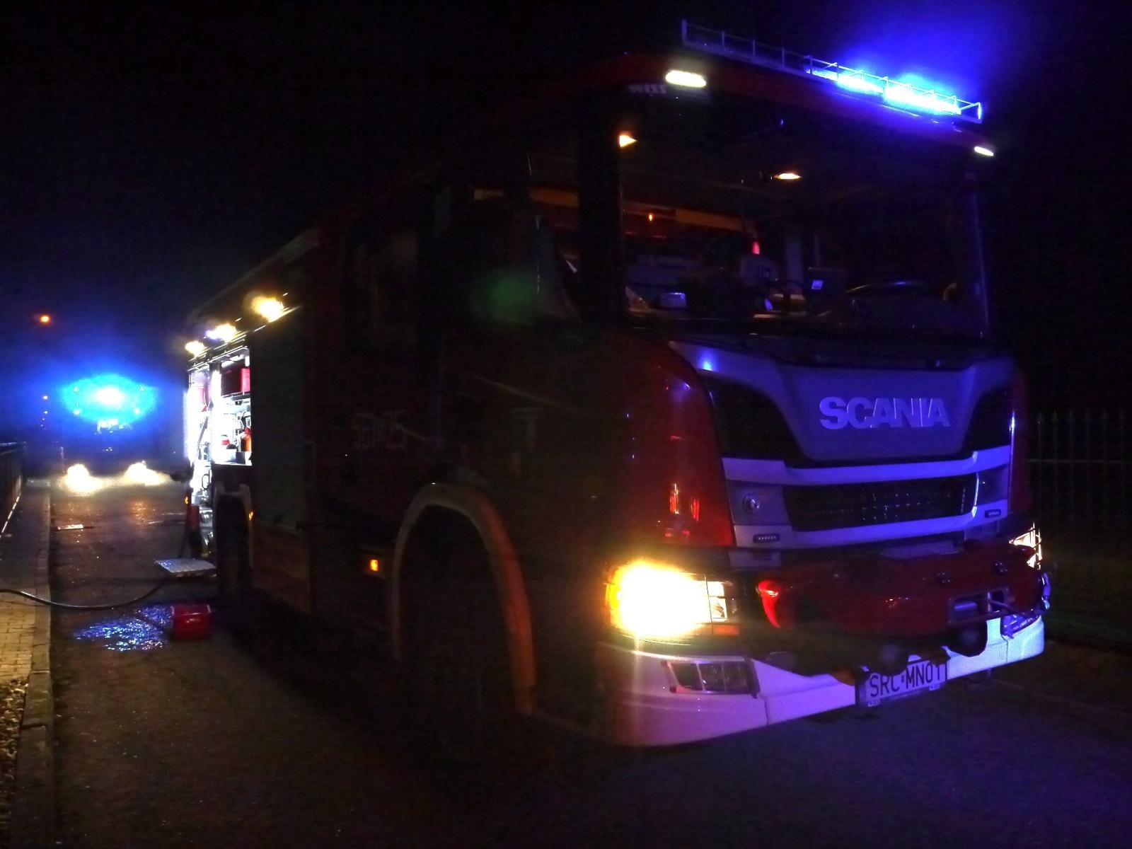 Zdjęcie w galerii na portalu naszraciborz.pl: Pożar sadzy w kominie w Nędzy wiadomości z regionu