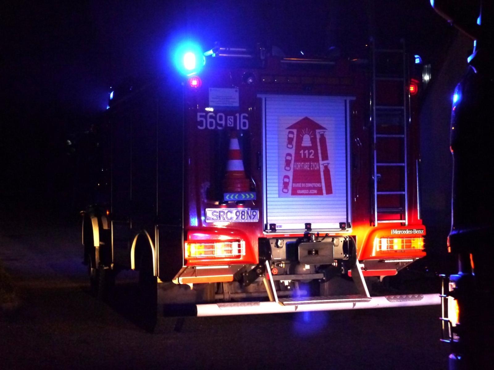 Zdjęcie w galerii na portalu naszraciborz.pl: Pożar sadzy w kominie w Nędzy wiadomości z regionu