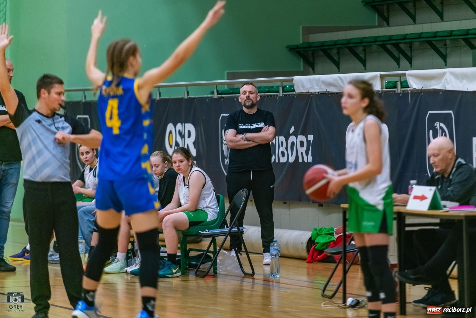 Zdjęcie w galerii na portalu naszraciborz.pl: Koszykarski dreszczowiec na inaugurację sezonu [FOTO i WIDEO] wiadomości z regionu