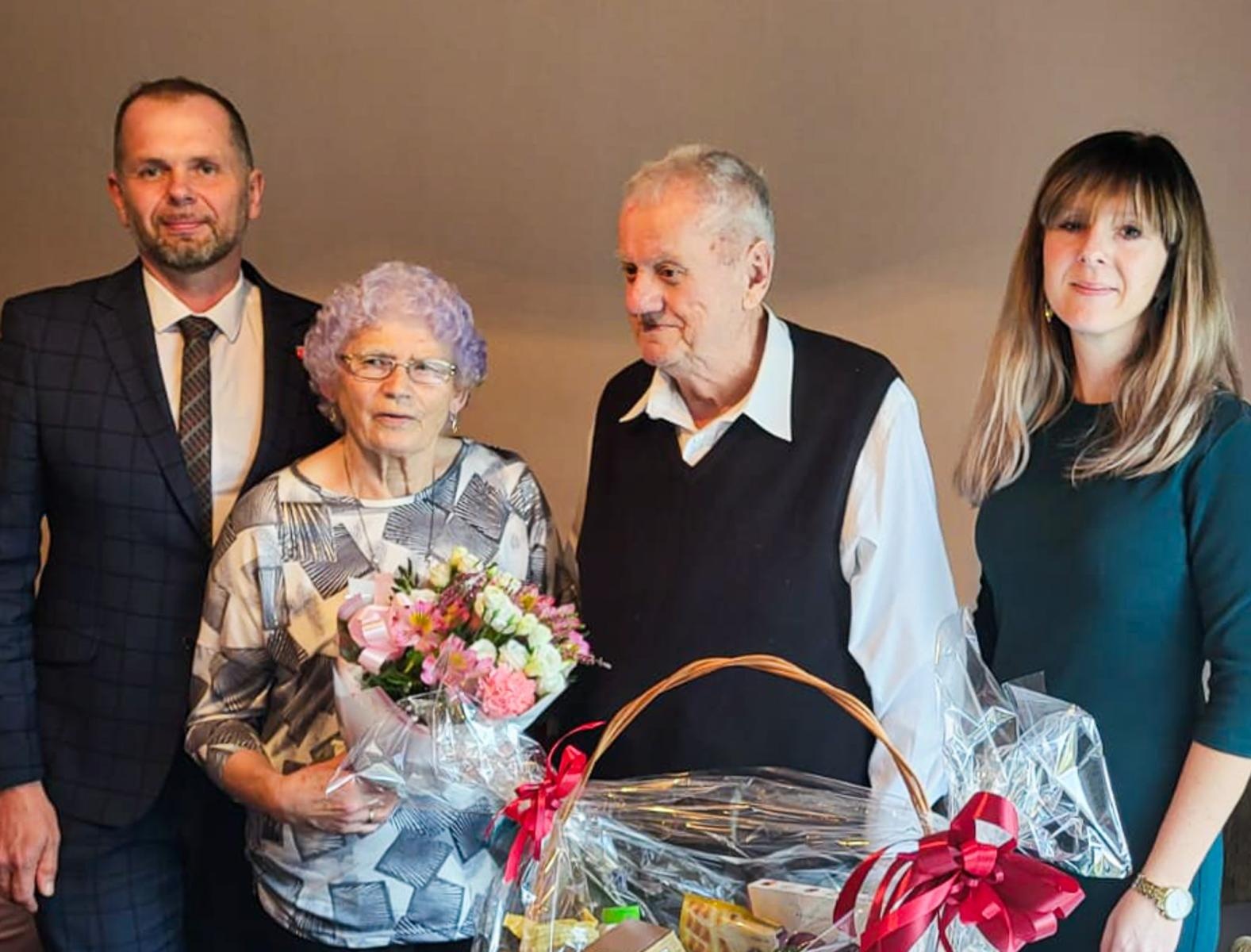 Zdjęcie w galerii na portalu naszraciborz.pl: Diamentowe gody w gminie Krzanowice - świętują dwie pary wiadomości z regionu