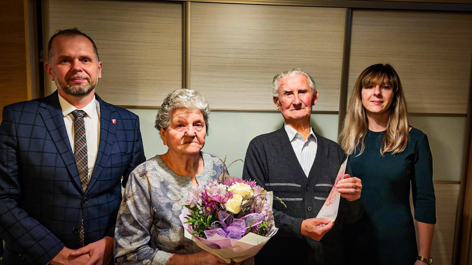 Zdjęcie w galerii na portalu naszraciborz.pl: Diamentowe gody w gminie Krzanowice - świętują dwie pary wiadomości z regionu