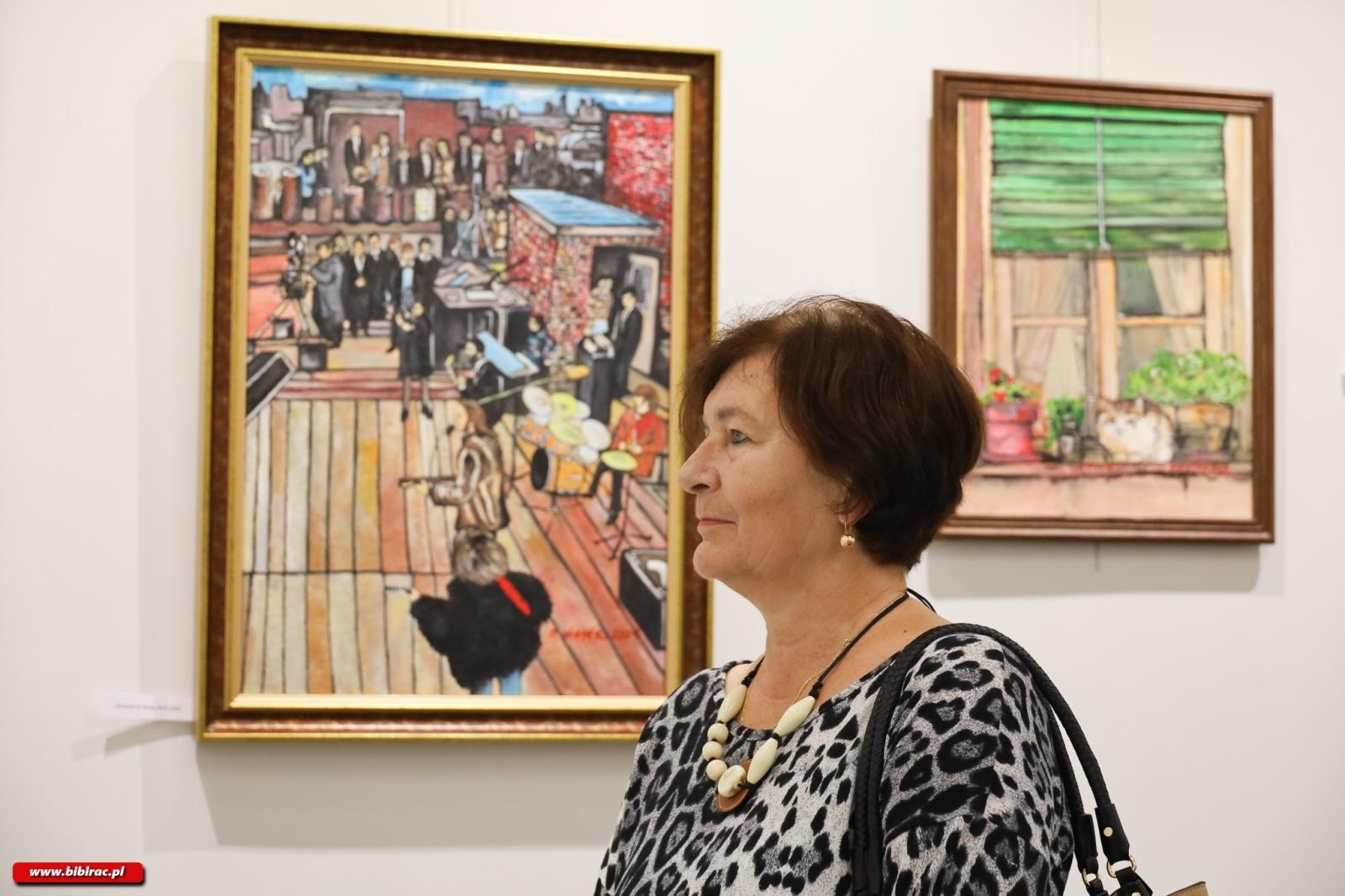 Zdjęcie w galerii na portalu naszraciborz.pl: Różne warianty sztuki. Piotr Wieder pokazał swoje prace w książnicy wiadomości z regionu