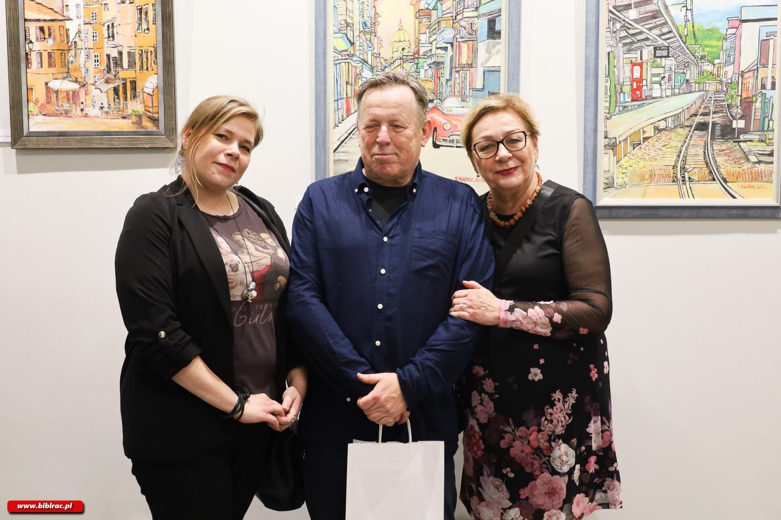 Zdjęcie w galerii na portalu naszraciborz.pl: Różne warianty sztuki. Piotr Wieder pokazał swoje prace w książnicy wiadomości z regionu