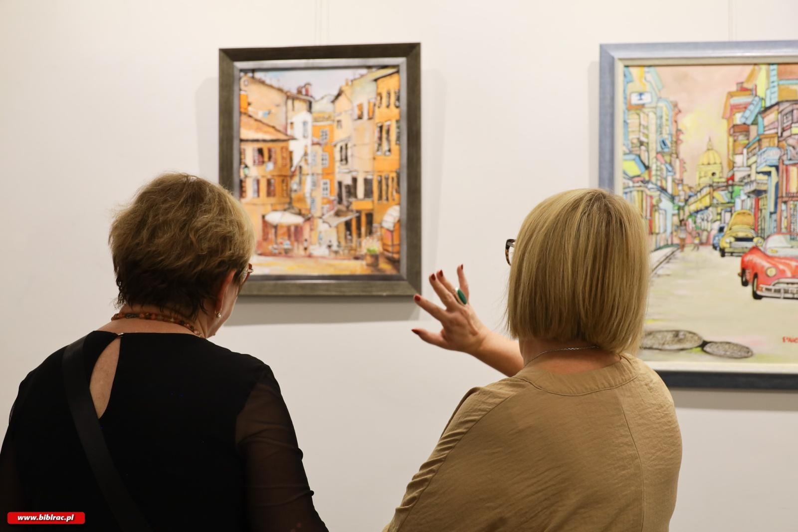 Zdjęcie w galerii na portalu naszraciborz.pl: Różne warianty sztuki. Piotr Wieder pokazał swoje prace w książnicy wiadomości z regionu