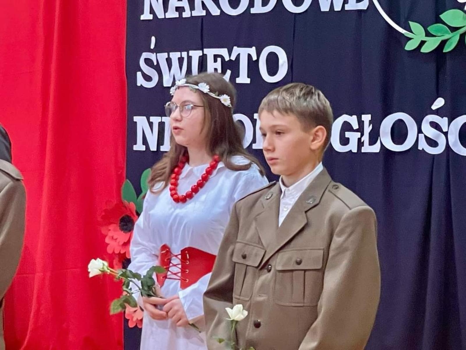 Zdjęcie w galerii na portalu naszraciborz.pl: Obchody Święta Niepodległości w Zespole Szkół Specjalnych w Raciborzu wiadomości z regionu