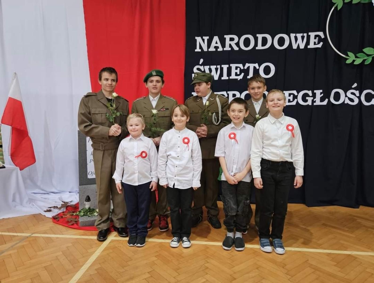 Zdjęcie w galerii na portalu naszraciborz.pl: Obchody Święta Niepodległości w Zespole Szkół Specjalnych w Raciborzu wiadomości z regionu