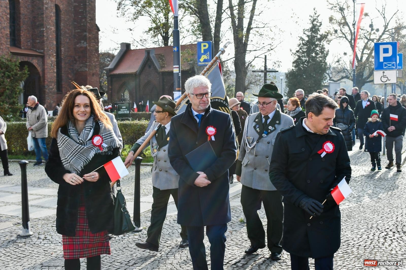 Zdjęcie w galerii na portalu naszraciborz.pl: Miejskie uroczystości z okazji Narodowego Święta Niepodległości [FOTO i WIDEO] wiadomości z regionu