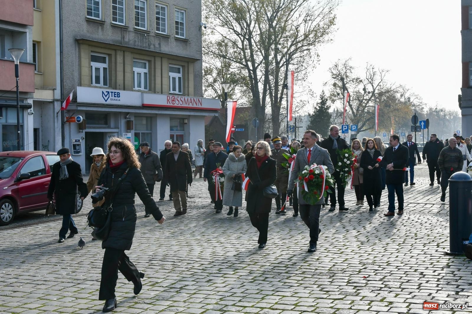 Zdjęcie w galerii na portalu naszraciborz.pl: Miejskie uroczystości z okazji Narodowego Święta Niepodległości [FOTO i WIDEO] wiadomości z regionu