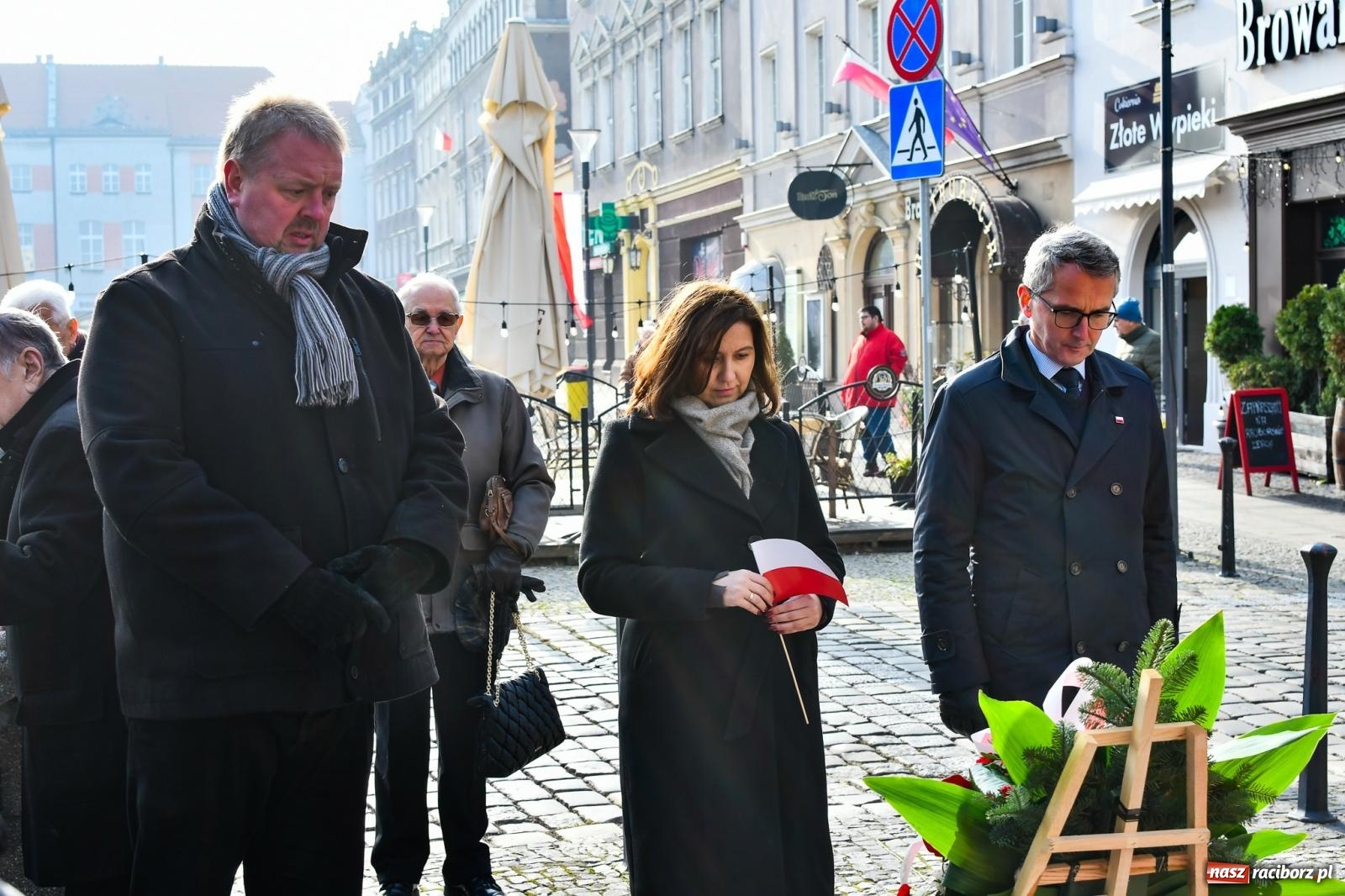 Zdjęcie w galerii na portalu naszraciborz.pl: Miejskie uroczystości z okazji Narodowego Święta Niepodległości [FOTO i WIDEO] wiadomości z regionu