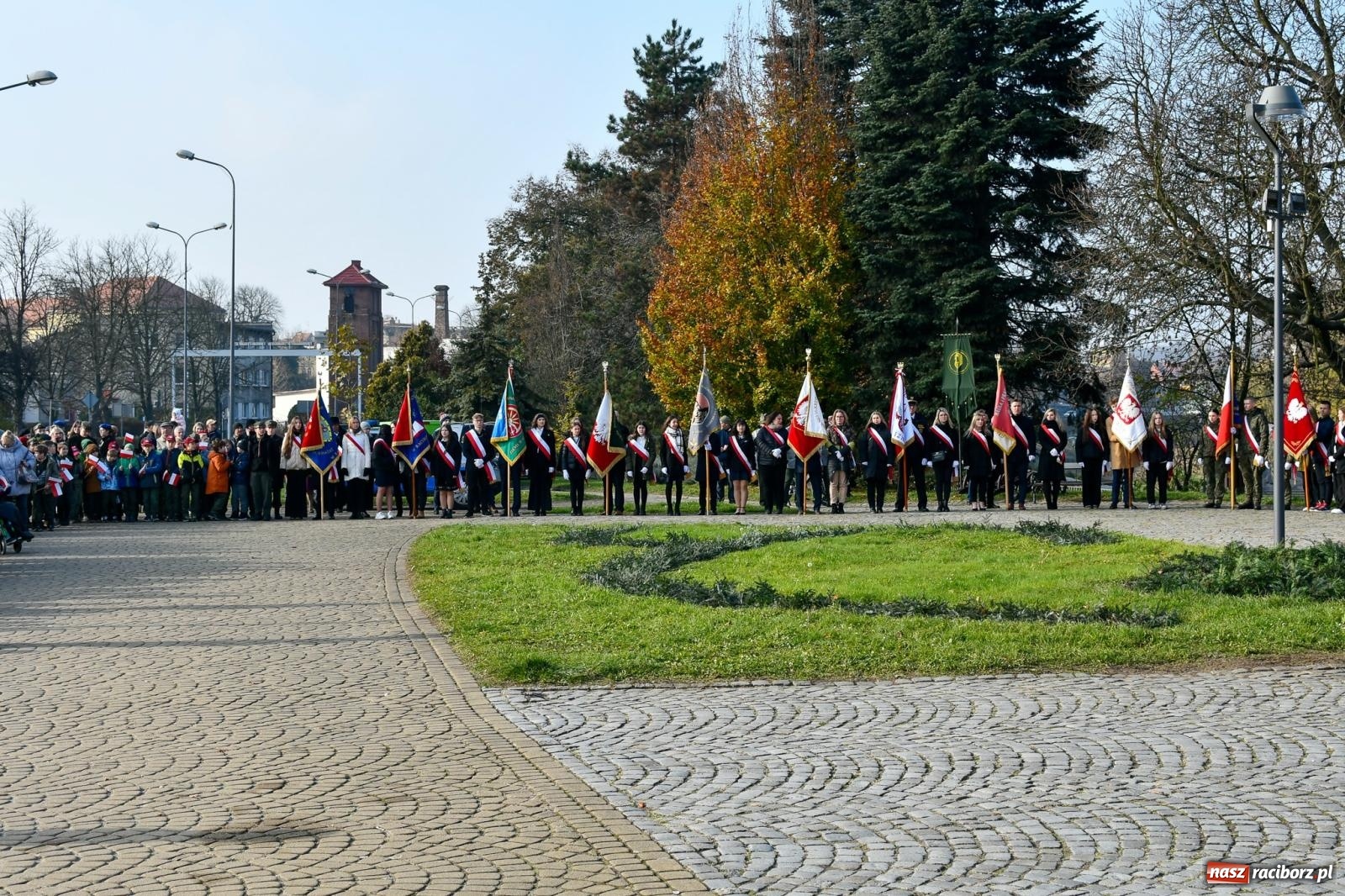 Zdjęcie w galerii na portalu naszraciborz.pl: Miejskie uroczystości z okazji Narodowego Święta Niepodległości [FOTO i WIDEO] wiadomości z regionu