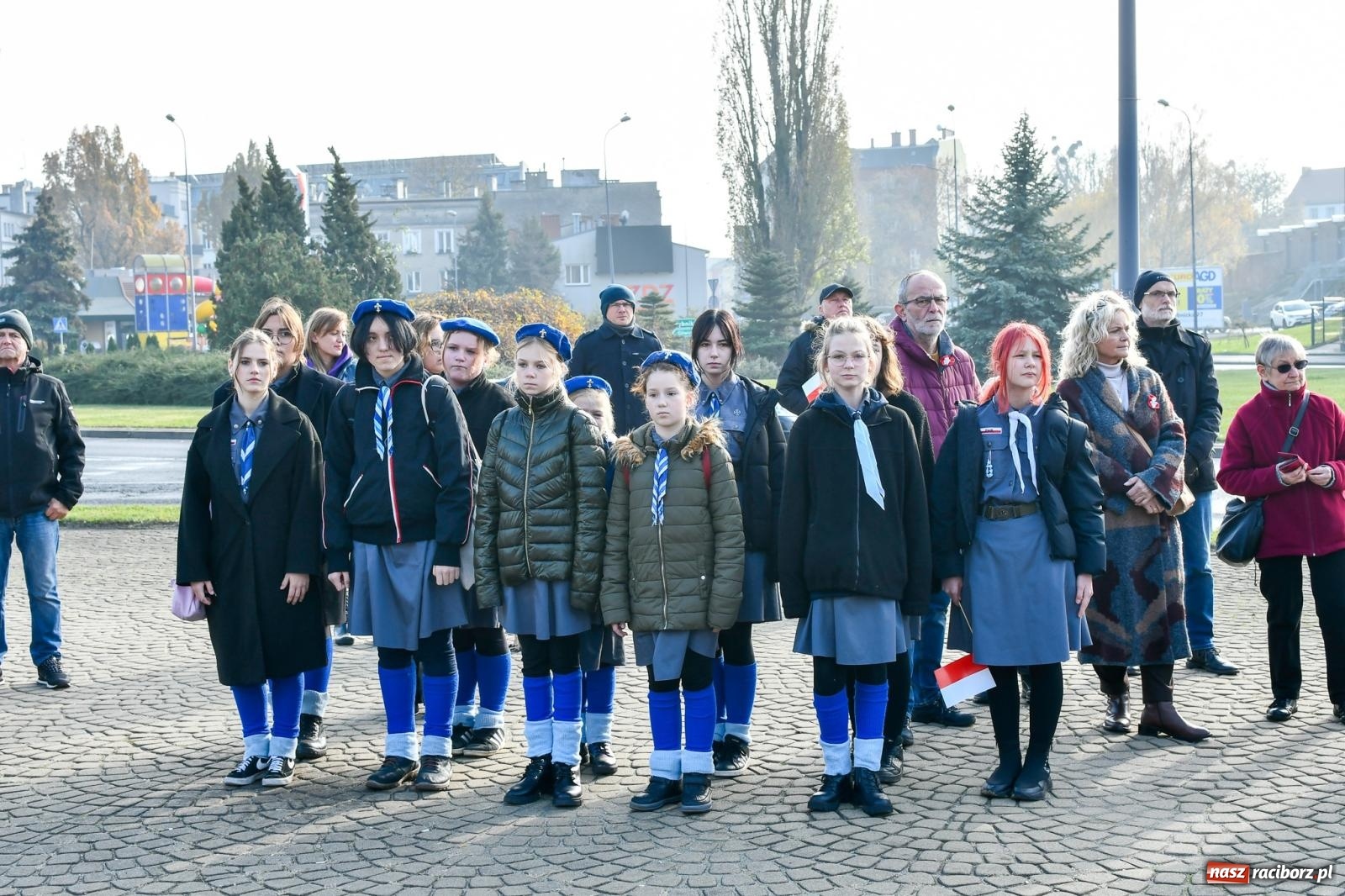 Zdjęcie w galerii na portalu naszraciborz.pl: Miejskie uroczystości z okazji Narodowego Święta Niepodległości [FOTO i WIDEO] wiadomości z regionu