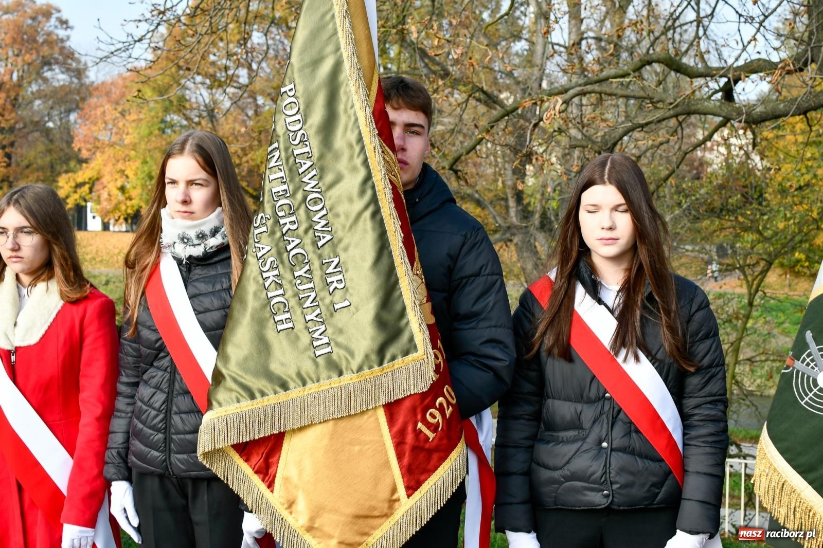 Zdjęcie w galerii na portalu naszraciborz.pl: Miejskie uroczystości z okazji Narodowego Święta Niepodległości [FOTO i WIDEO] wiadomości z regionu