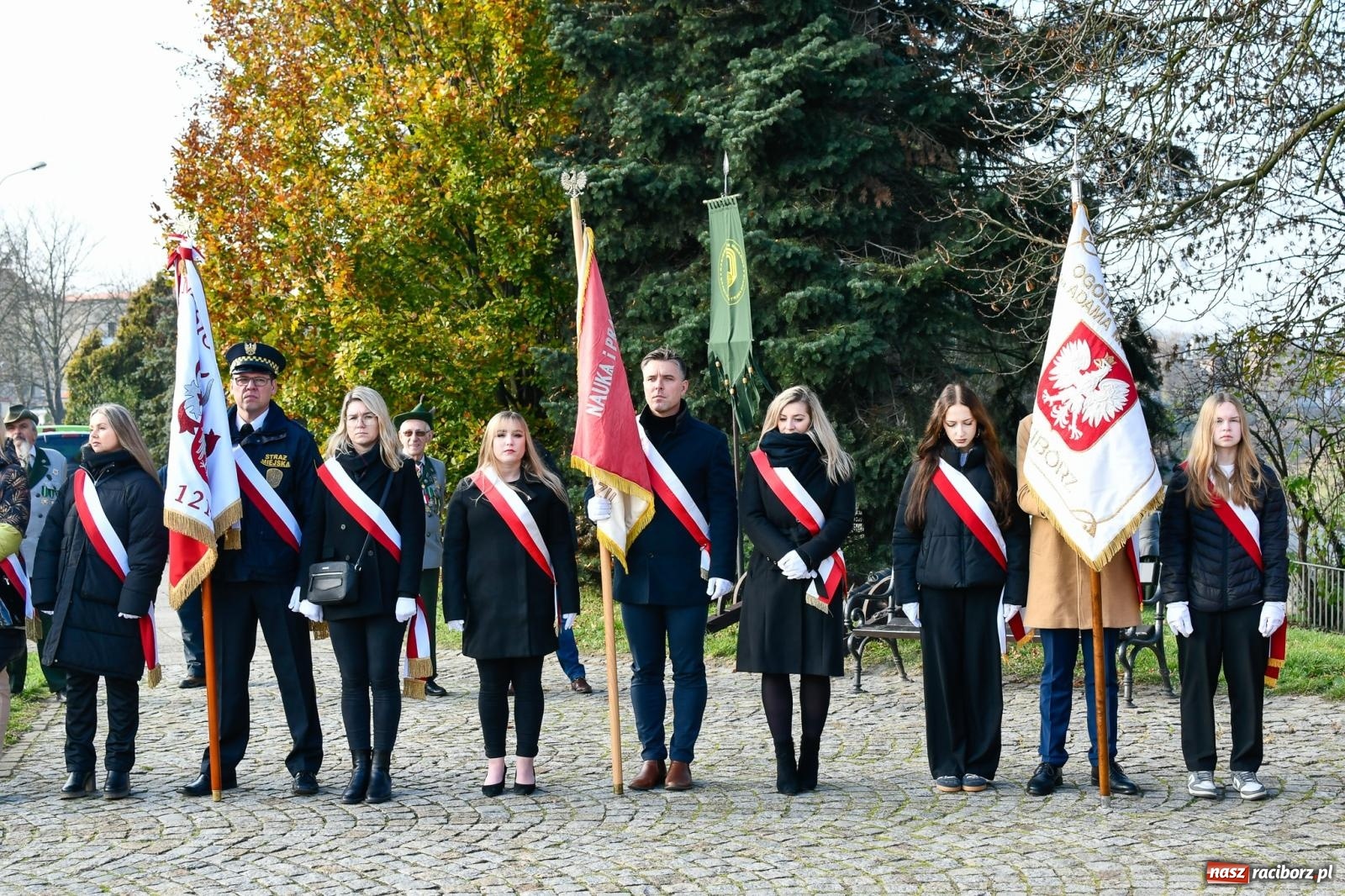 Zdjęcie w galerii na portalu naszraciborz.pl: Miejskie uroczystości z okazji Narodowego Święta Niepodległości [FOTO i WIDEO] wiadomości z regionu