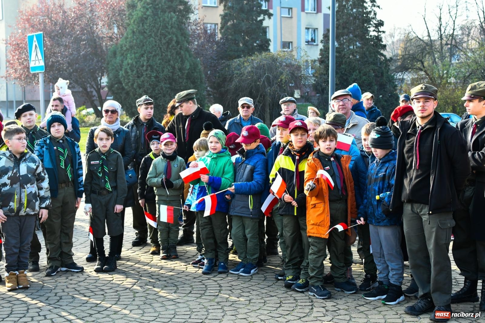 Zdjęcie w galerii na portalu naszraciborz.pl: Miejskie uroczystości z okazji Narodowego Święta Niepodległości [FOTO i WIDEO] wiadomości z regionu