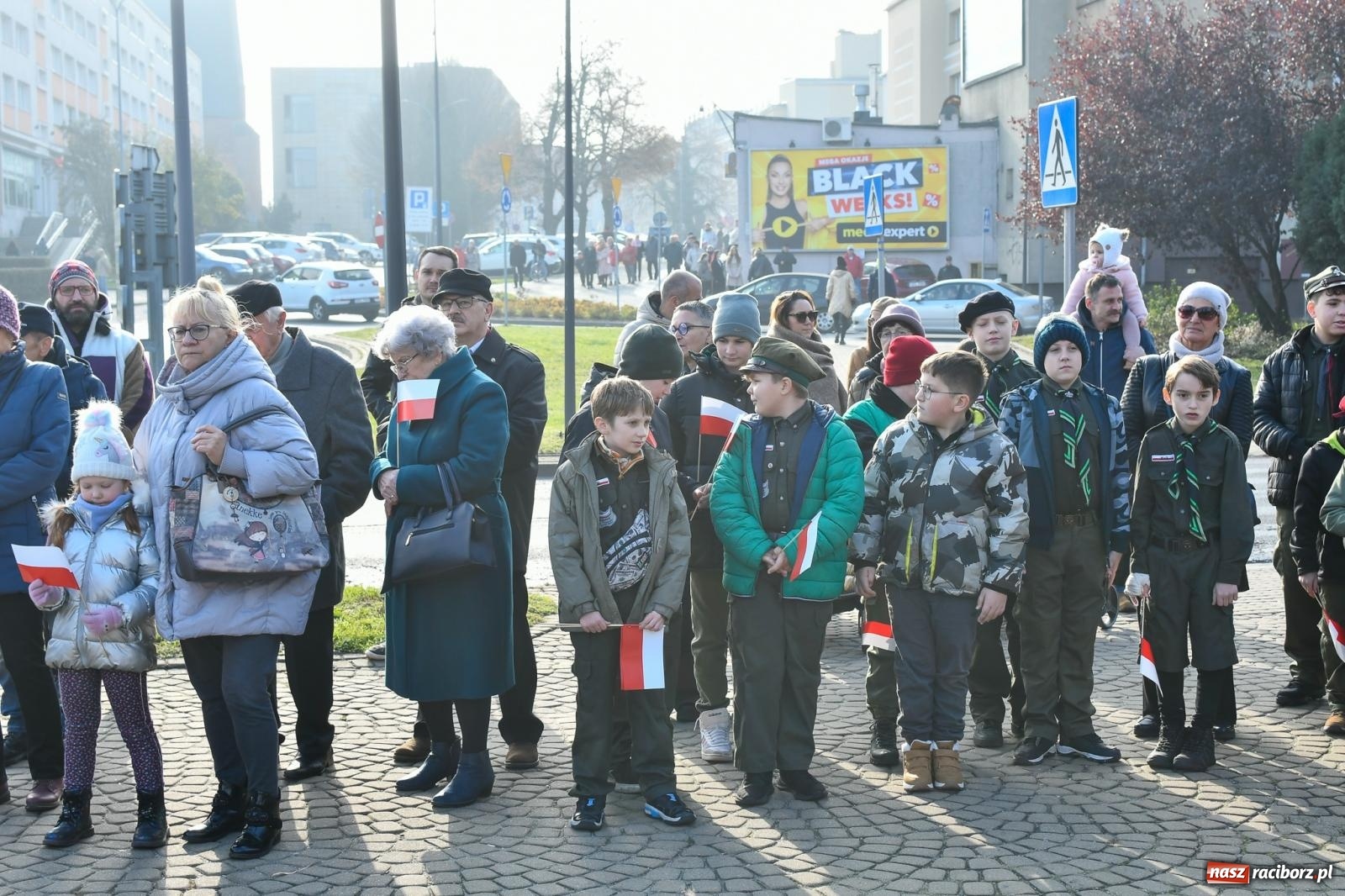 Zdjęcie w galerii na portalu naszraciborz.pl: Miejskie uroczystości z okazji Narodowego Święta Niepodległości [FOTO i WIDEO] wiadomości z regionu
