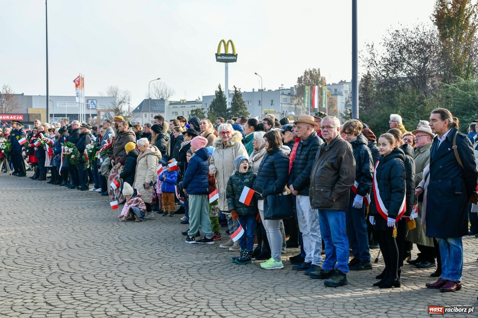 Zdjęcie w galerii na portalu naszraciborz.pl: Miejskie uroczystości z okazji Narodowego Święta Niepodległości [FOTO i WIDEO] wiadomości z regionu