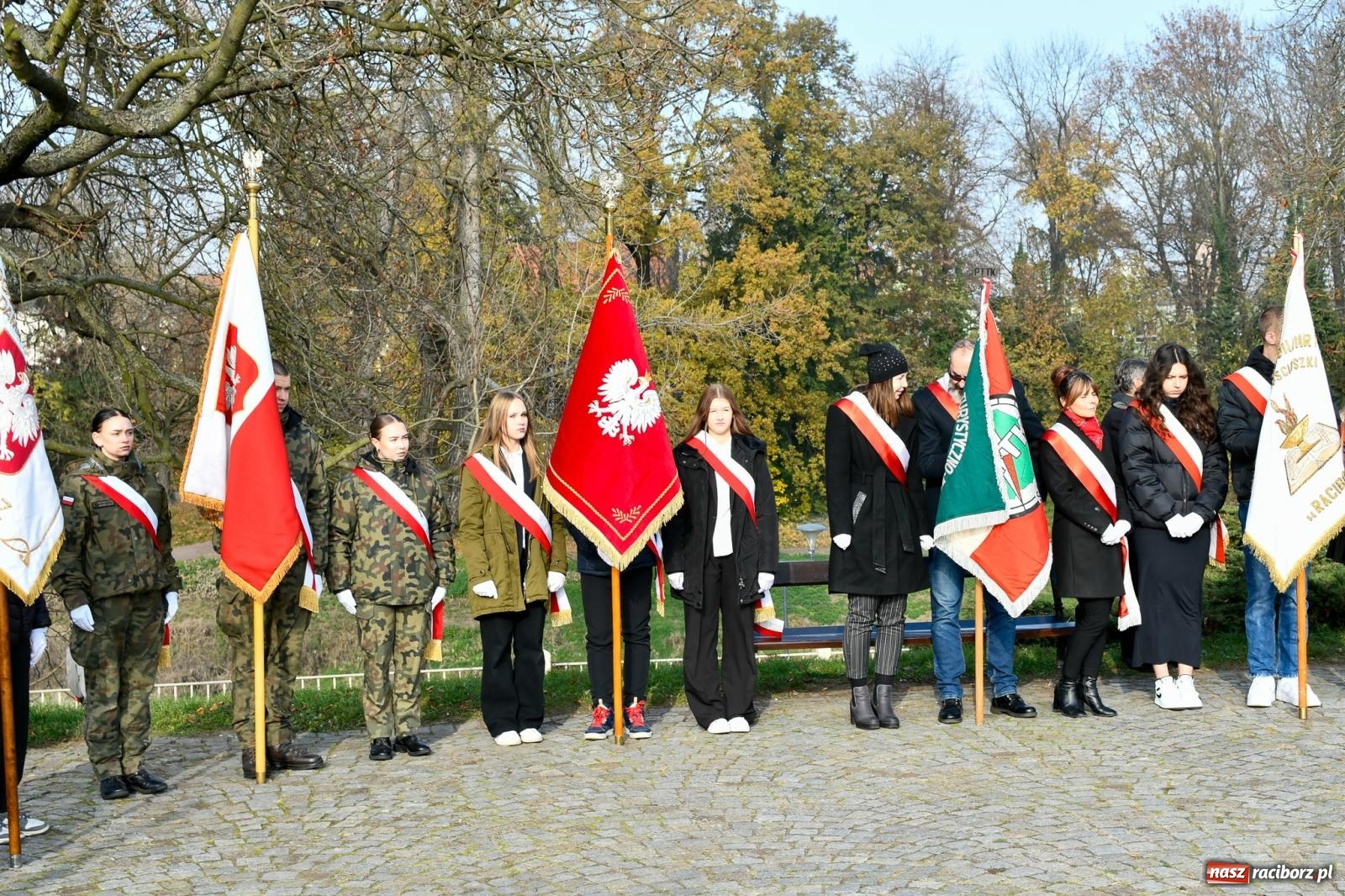 Zdjęcie w galerii na portalu naszraciborz.pl: Miejskie uroczystości z okazji Narodowego Święta Niepodległości [FOTO i WIDEO] wiadomości z regionu