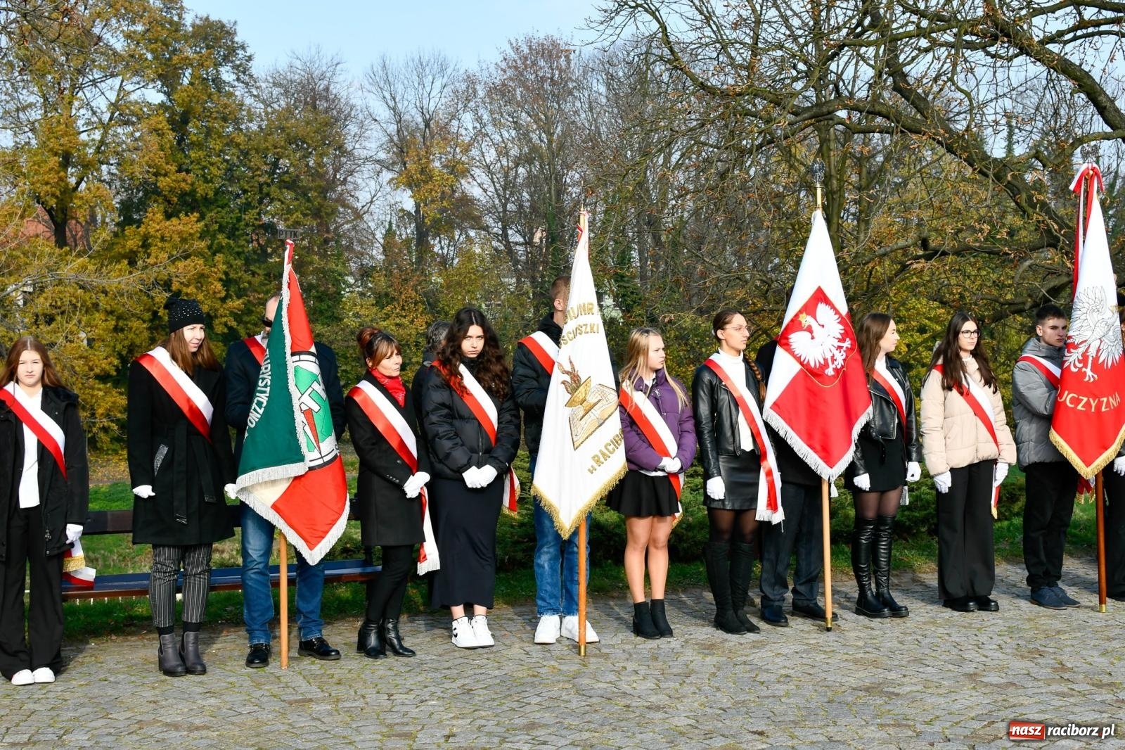 Zdjęcie w galerii na portalu naszraciborz.pl: Miejskie uroczystości z okazji Narodowego Święta Niepodległości [FOTO i WIDEO] wiadomości z regionu
