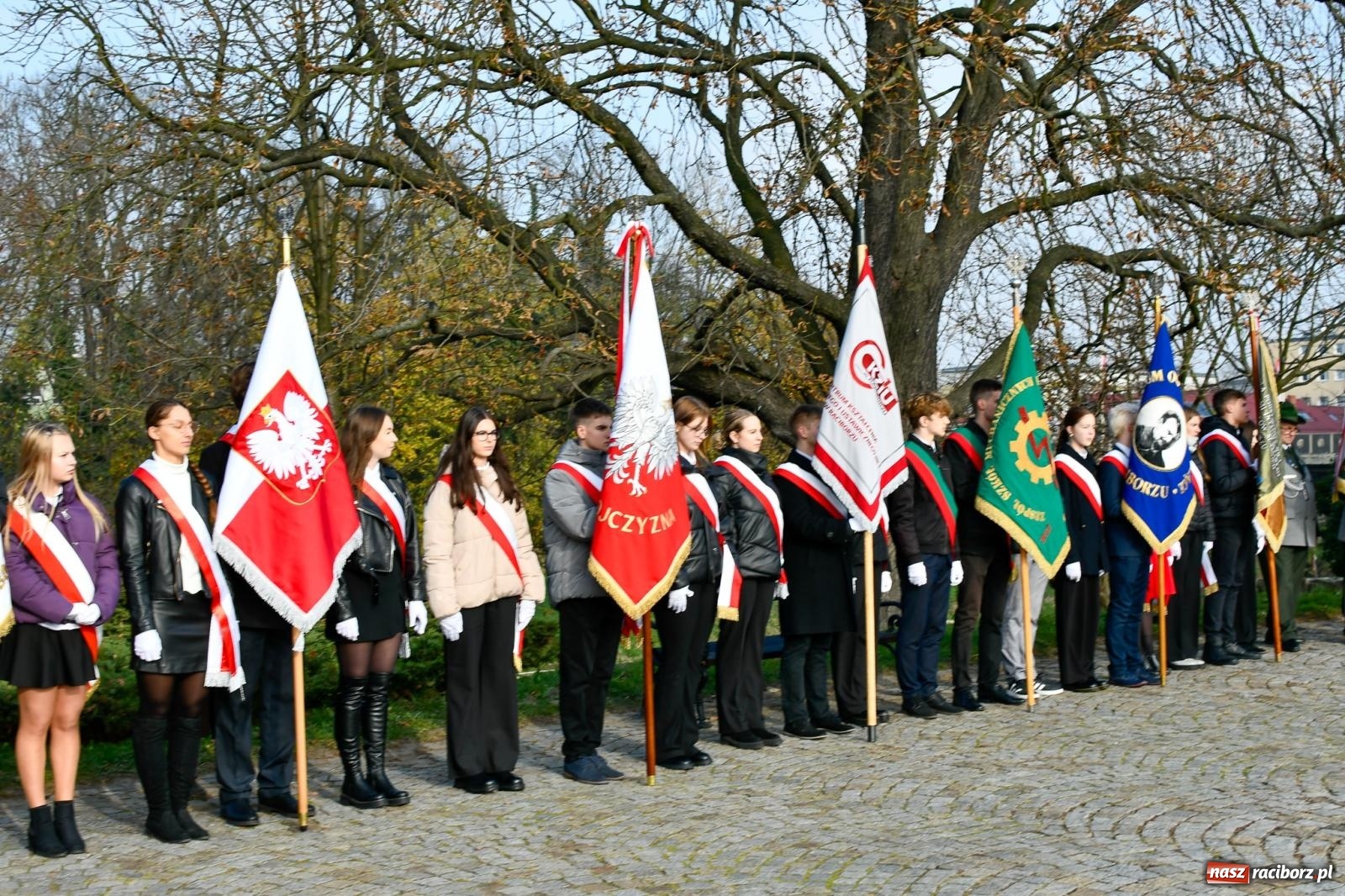 Zdjęcie w galerii na portalu naszraciborz.pl: Miejskie uroczystości z okazji Narodowego Święta Niepodległości [FOTO i WIDEO] wiadomości z regionu