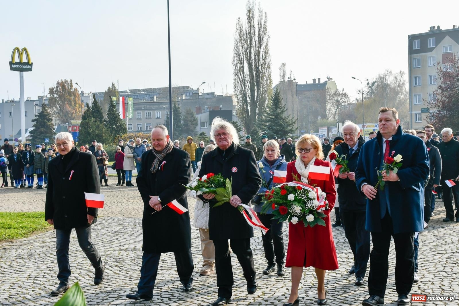 Zdjęcie w galerii na portalu naszraciborz.pl: Miejskie uroczystości z okazji Narodowego Święta Niepodległości [FOTO i WIDEO] wiadomości z regionu