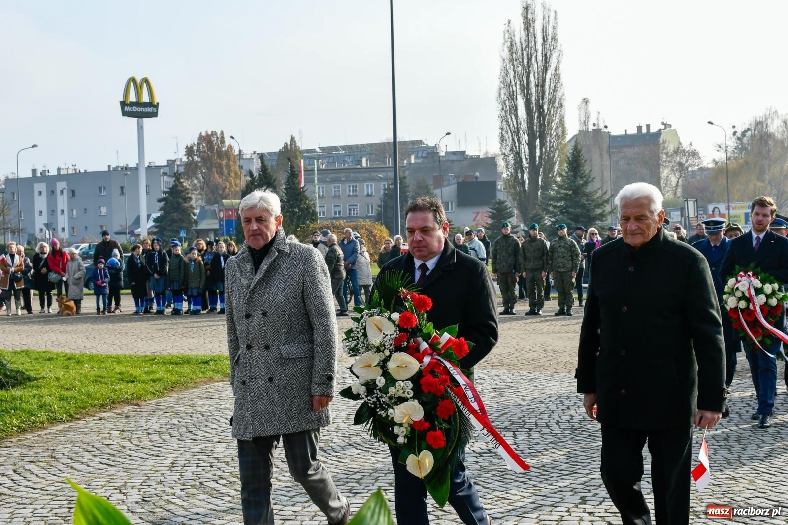 Zdjęcie w galerii na portalu naszraciborz.pl: Miejskie uroczystości z okazji Narodowego Święta Niepodległości [FOTO i WIDEO] wiadomości z regionu
