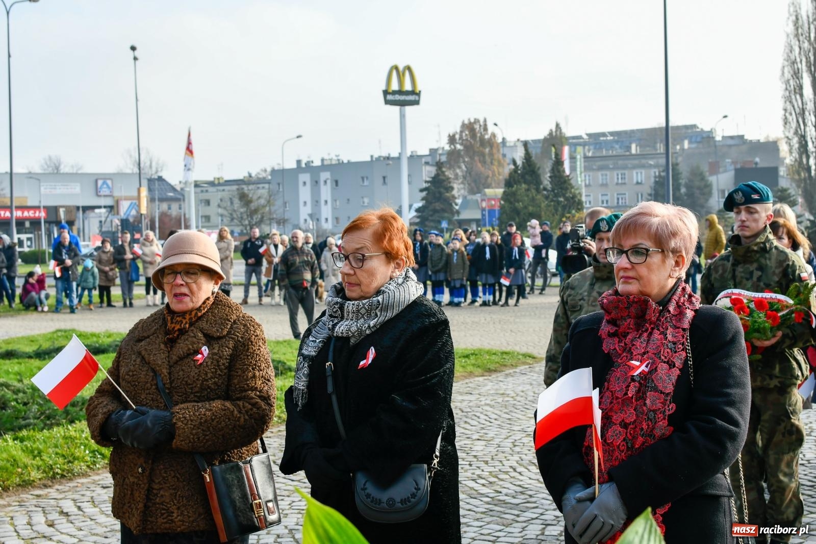 Zdjęcie w galerii na portalu naszraciborz.pl: Miejskie uroczystości z okazji Narodowego Święta Niepodległości [FOTO i WIDEO] wiadomości z regionu