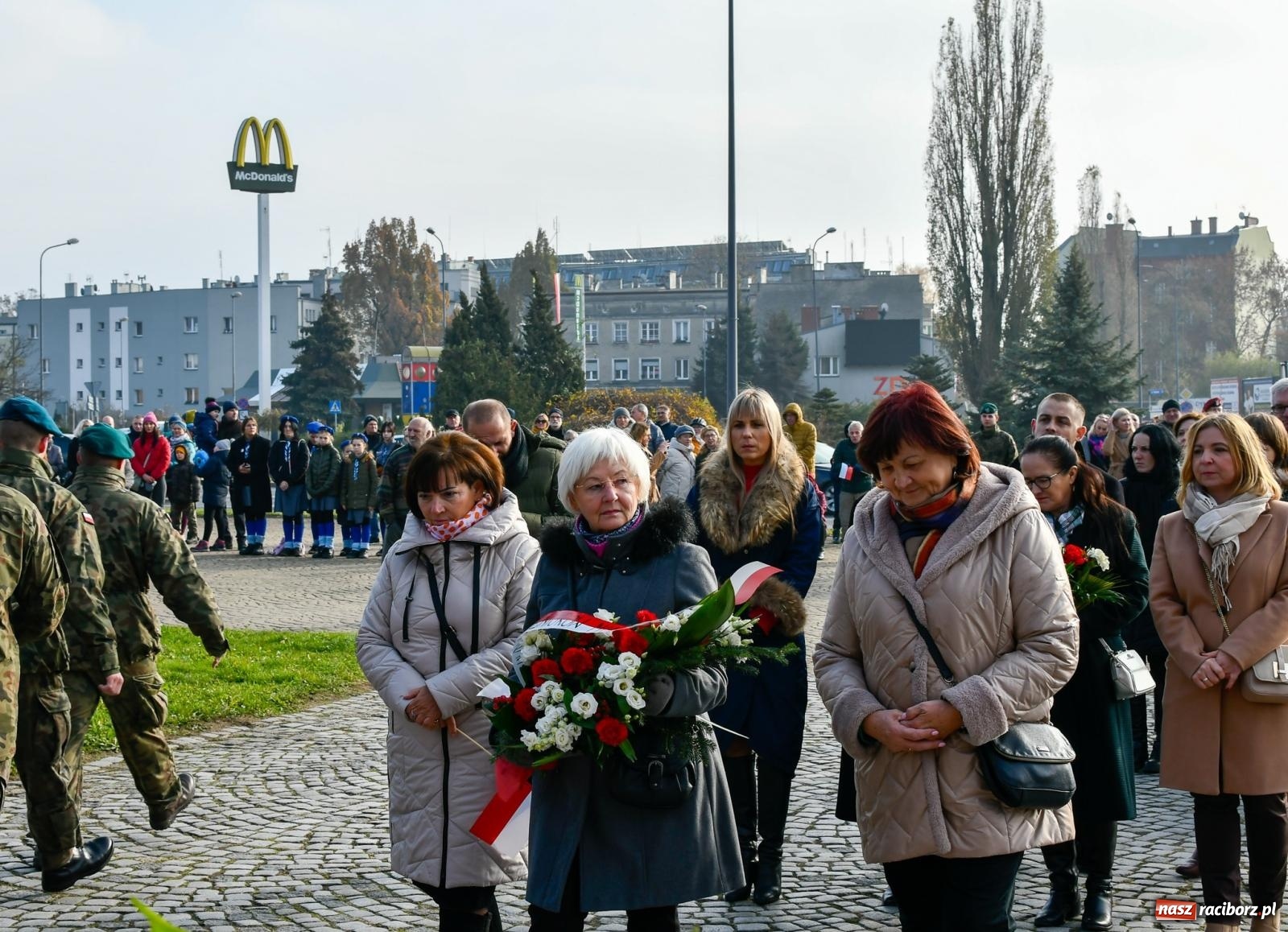 Zdjęcie w galerii na portalu naszraciborz.pl: Miejskie uroczystości z okazji Narodowego Święta Niepodległości [FOTO i WIDEO] wiadomości z regionu