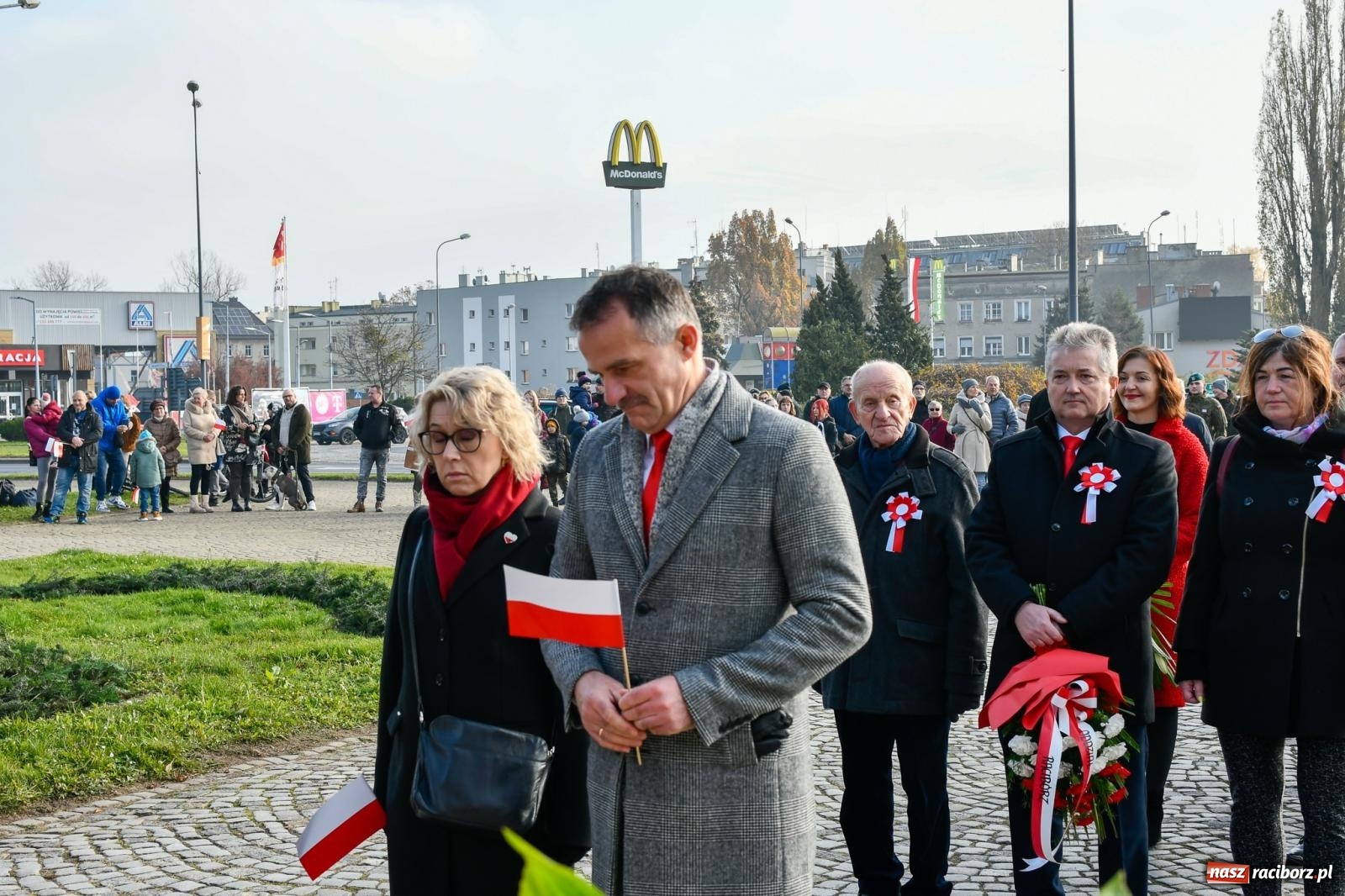 Zdjęcie w galerii na portalu naszraciborz.pl: Miejskie uroczystości z okazji Narodowego Święta Niepodległości [FOTO i WIDEO] wiadomości z regionu