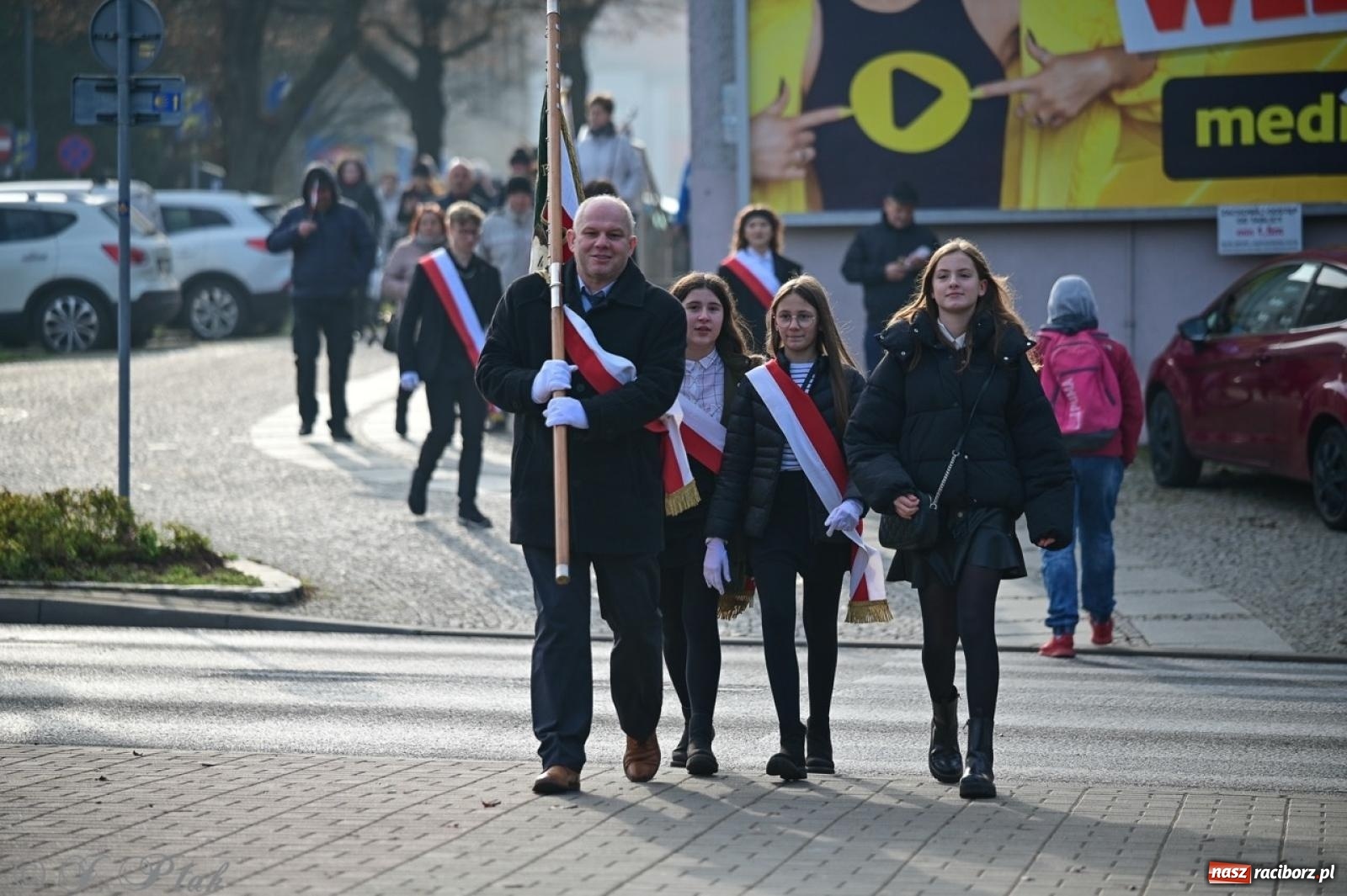 Zdjęcie w galerii na portalu naszraciborz.pl: Miejskie uroczystości z okazji Narodowego Święta Niepodległości [FOTO i WIDEO] wiadomości z regionu